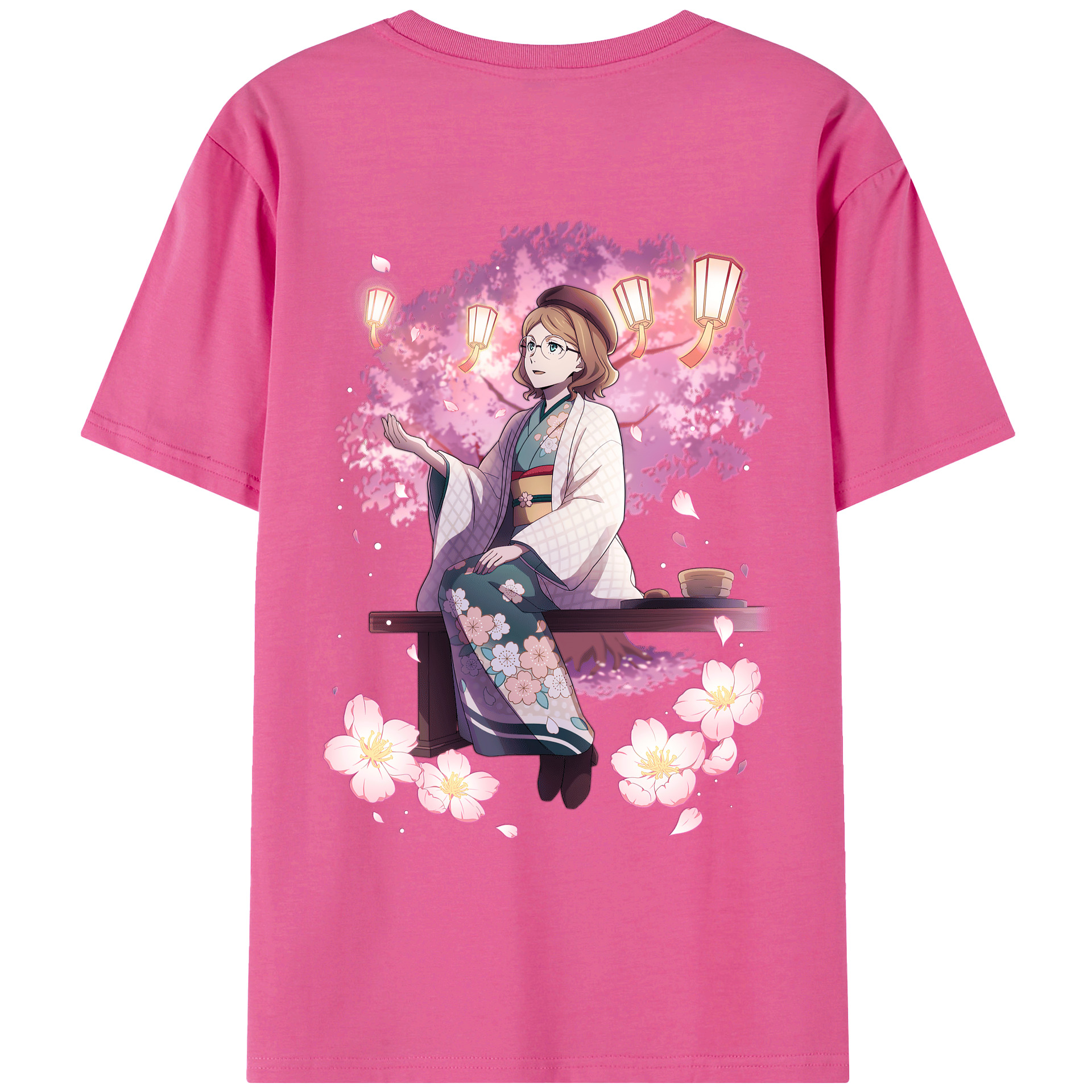 （画像用） 文豪ストレイドッグス Bungo Stray Dogs レディース半袖Tシャツ(バックプリント)