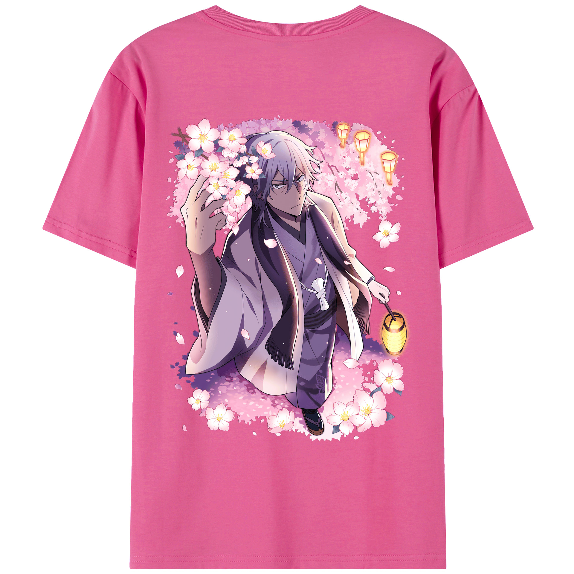 （画像用） 文豪ストレイドッグス Bungo Stray Dogs レディース半袖Tシャツ(バックプリント)