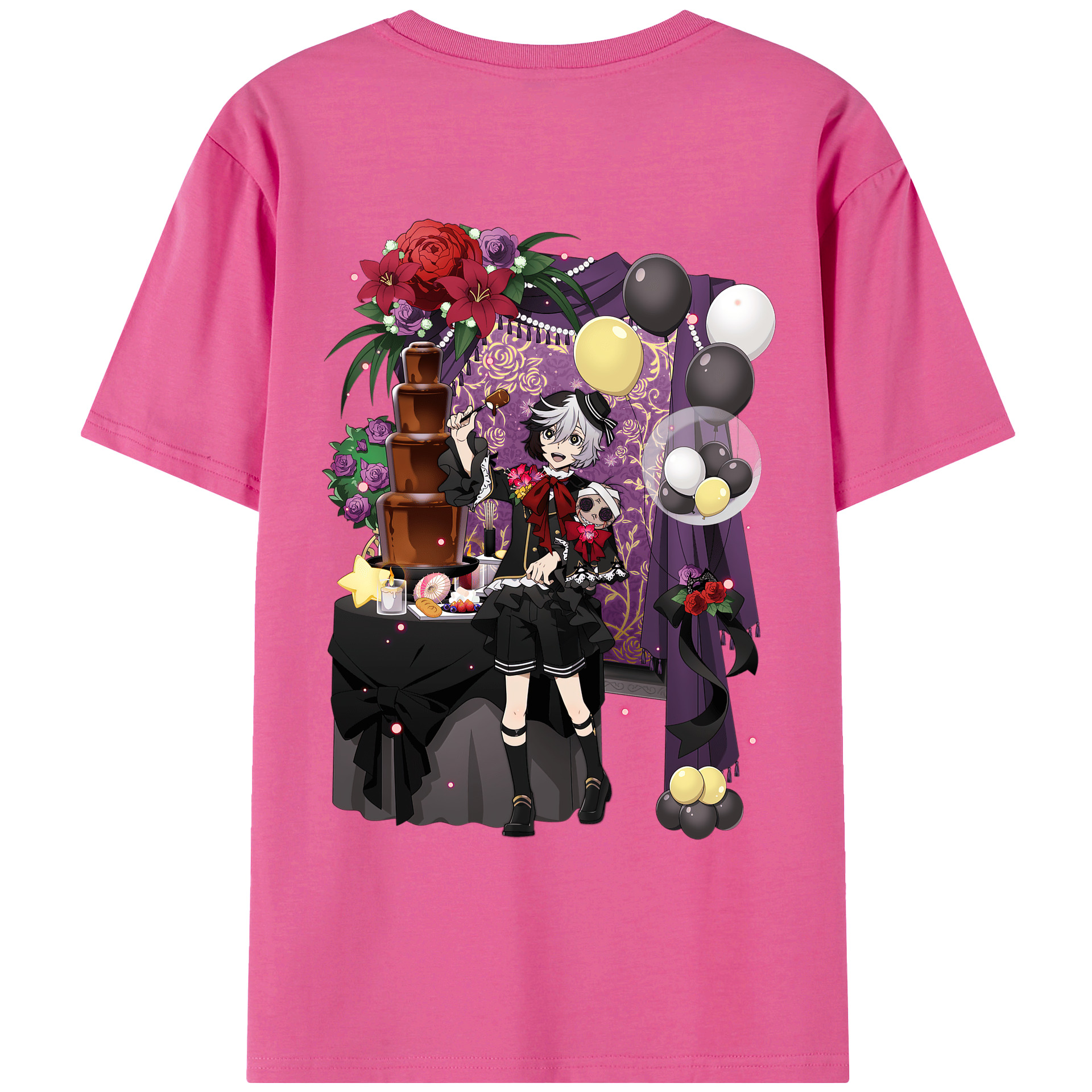 （画像用） 文豪ストレイドッグス Bungo Stray Dogs レディース半袖Tシャツ(バックプリント)