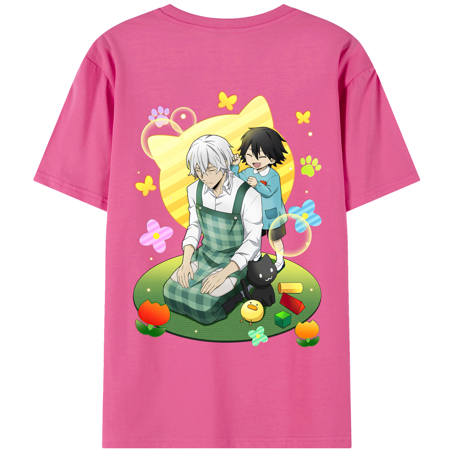 （画像用） 文豪ストレイドッグス Bungo Stray Dogs レディース半袖Tシャツ(バックプリント)