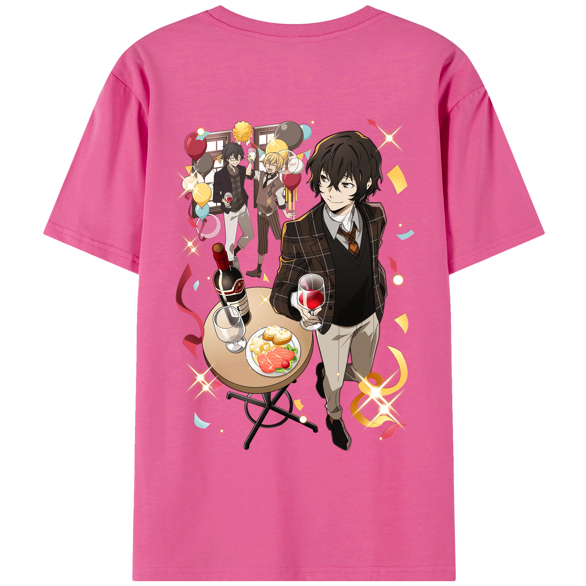 （画像用） 文豪ストレイドッグス Bungo Stray Dogs レディース半袖Tシャツ(バックプリント)