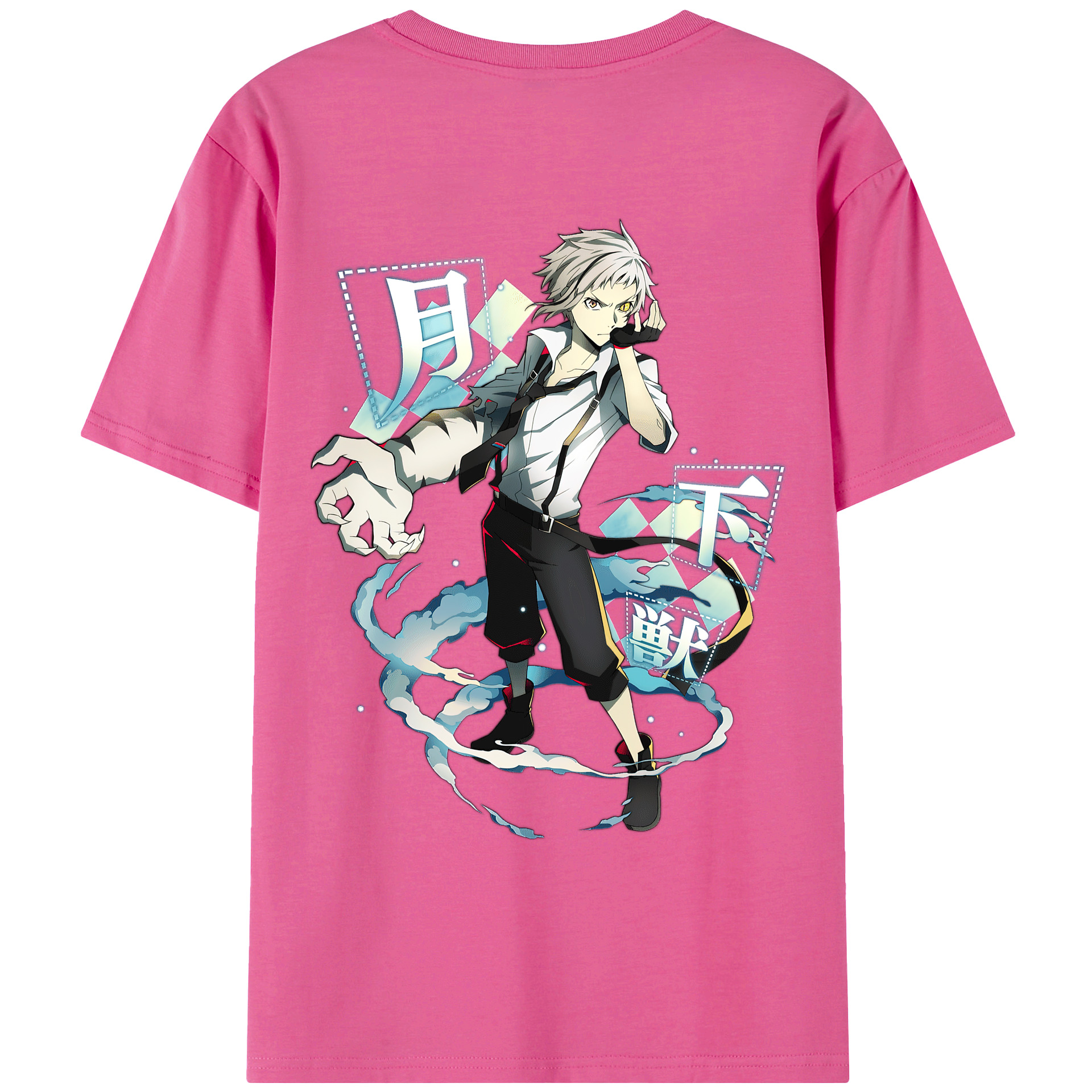 （画像用） 文豪ストレイドッグス Bungo Stray Dogs レディース半袖Tシャツ(バックプリント)