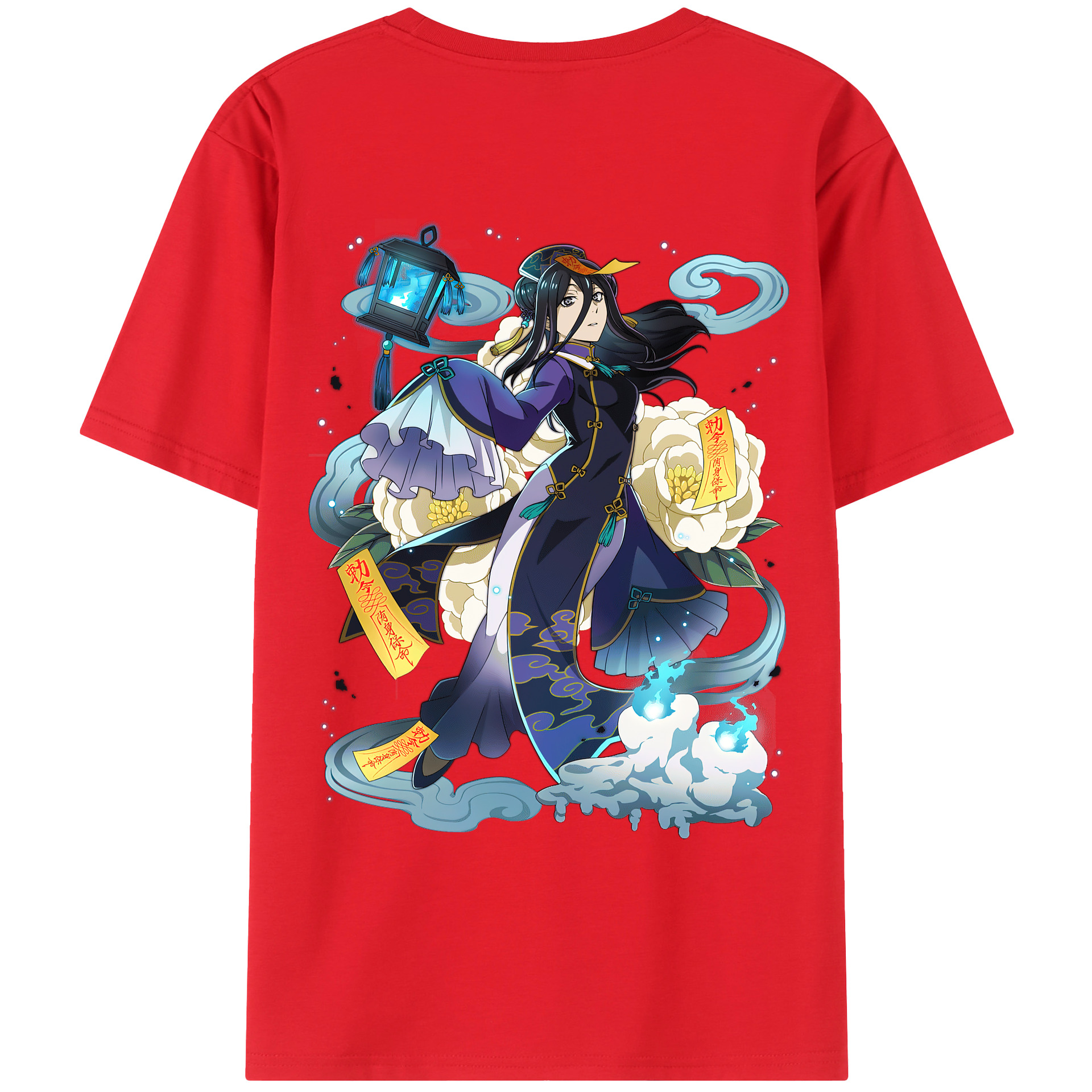（画像用） 文豪ストレイドッグス Bungo Stray Dogs レディース半袖Tシャツ(バックプリント)