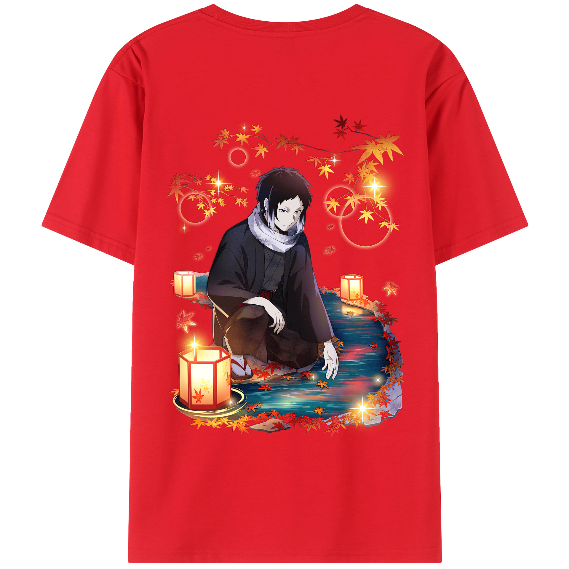 （画像用） 文豪ストレイドッグス Bungo Stray Dogs レディース半袖Tシャツ(バックプリント)