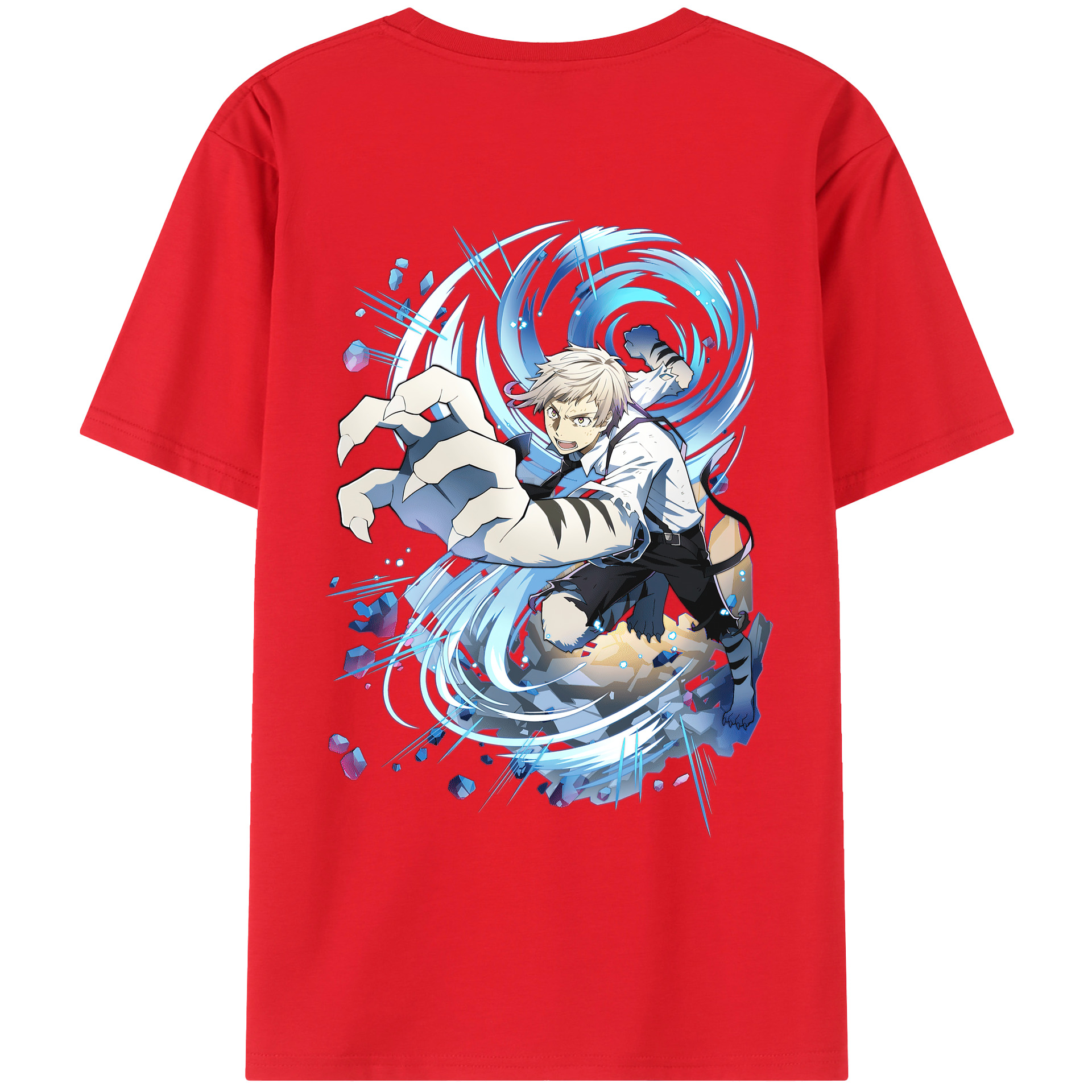（画像用） 文豪ストレイドッグス Bungo Stray Dogs レディース半袖Tシャツ(バックプリント)