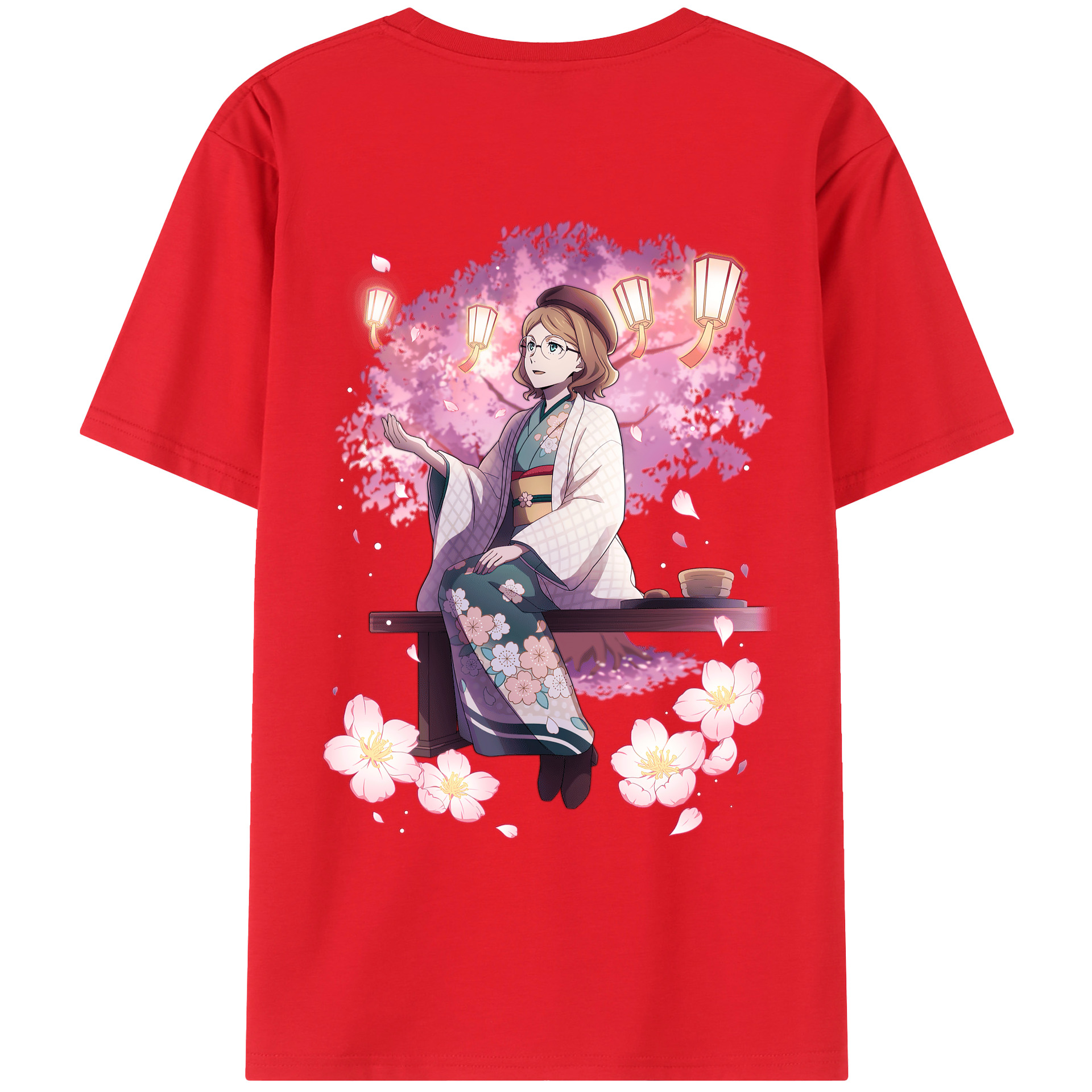 （画像用） 文豪ストレイドッグス Bungo Stray Dogs レディース半袖Tシャツ(バックプリント)