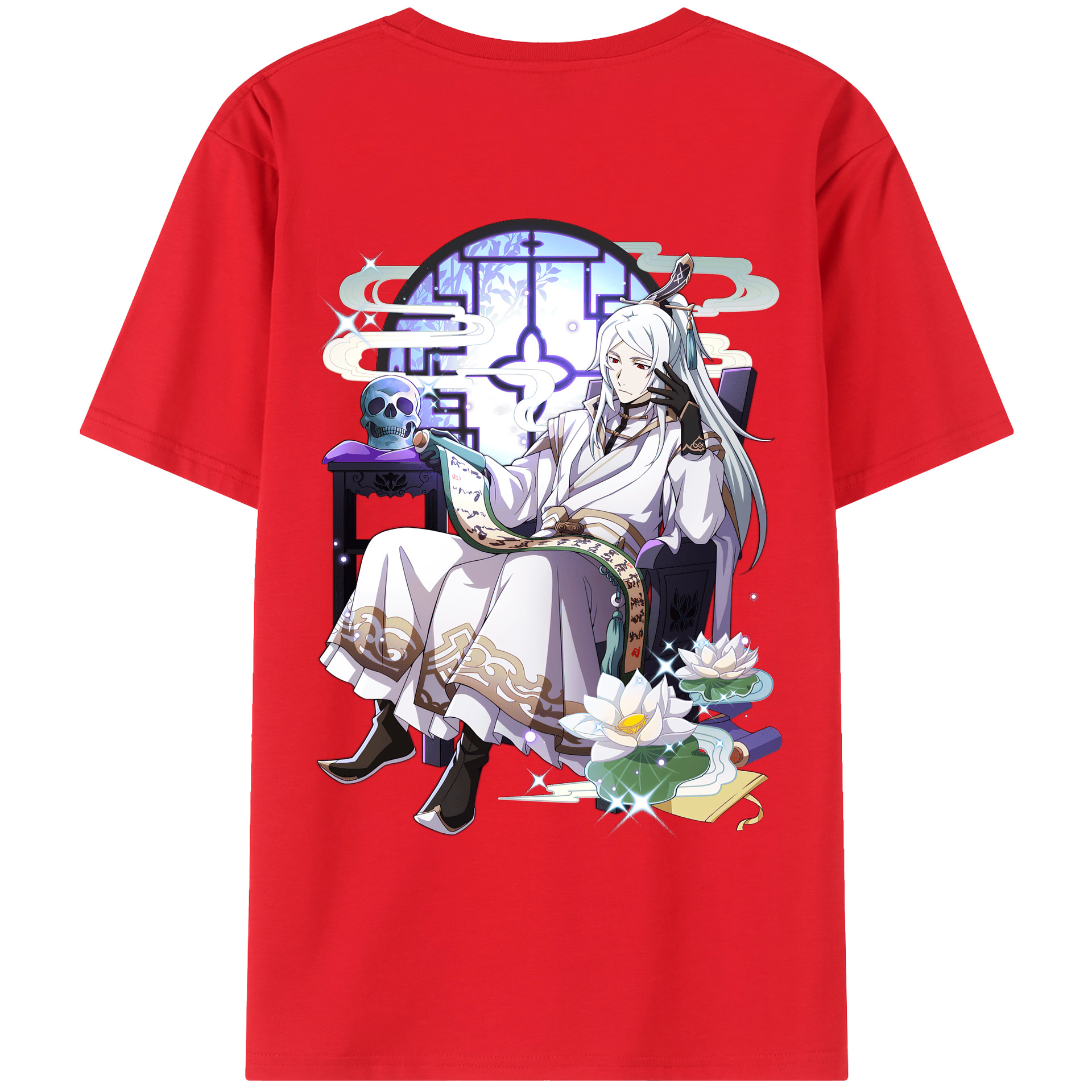 （画像用） 文豪ストレイドッグス Bungo Stray Dogs レディース半袖Tシャツ(バックプリント)