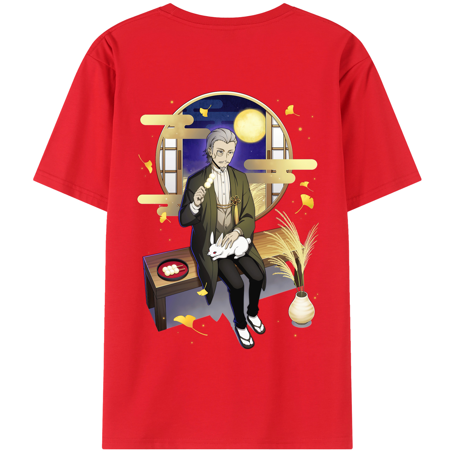 （画像用） 文豪ストレイドッグス Bungo Stray Dogs レディース半袖Tシャツ(バックプリント)
