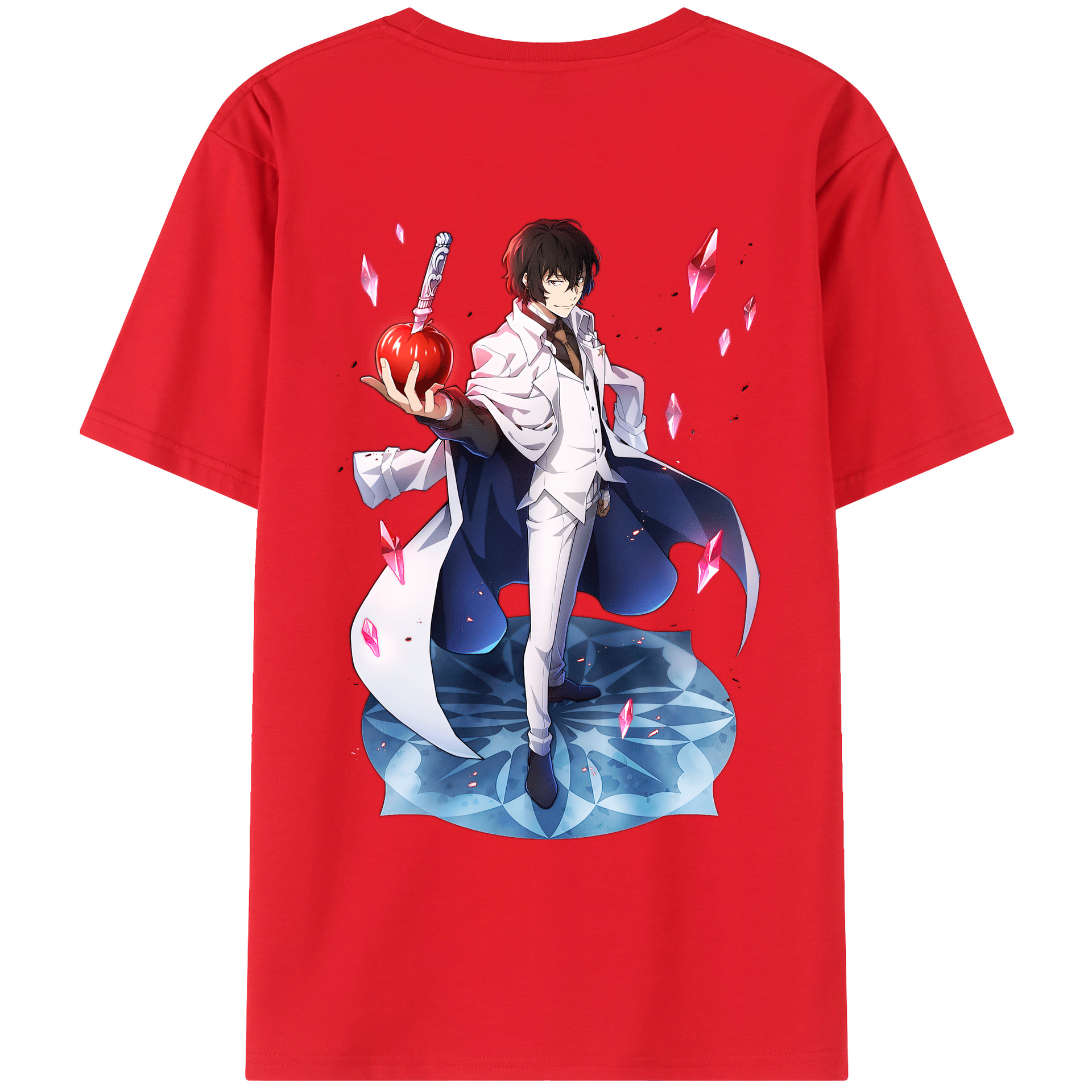 （画像用） 文豪ストレイドッグス Bungo Stray Dogs レディース半袖Tシャツ(バックプリント)