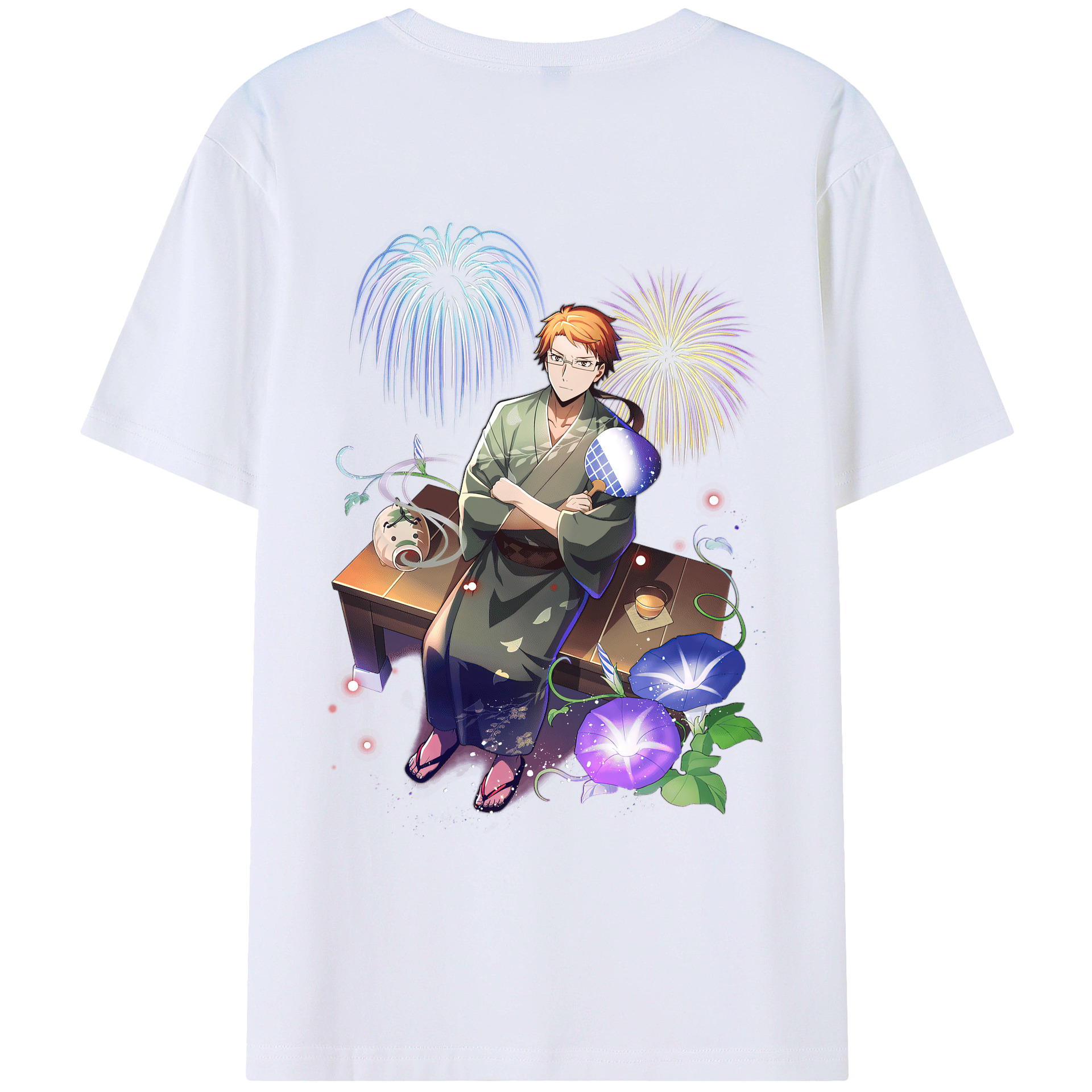 （画像用） 文豪ストレイドッグス Bungo Stray Dogs レディース半袖Tシャツ(バックプリント)