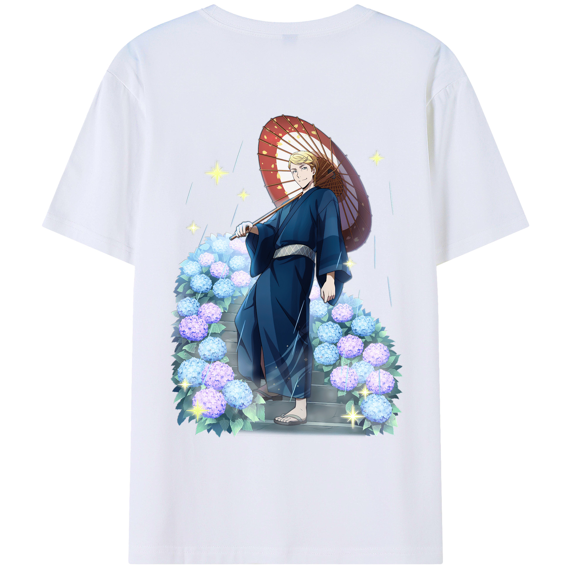 （画像用） 文豪ストレイドッグス Bungo Stray Dogs レディース半袖Tシャツ(バックプリント)