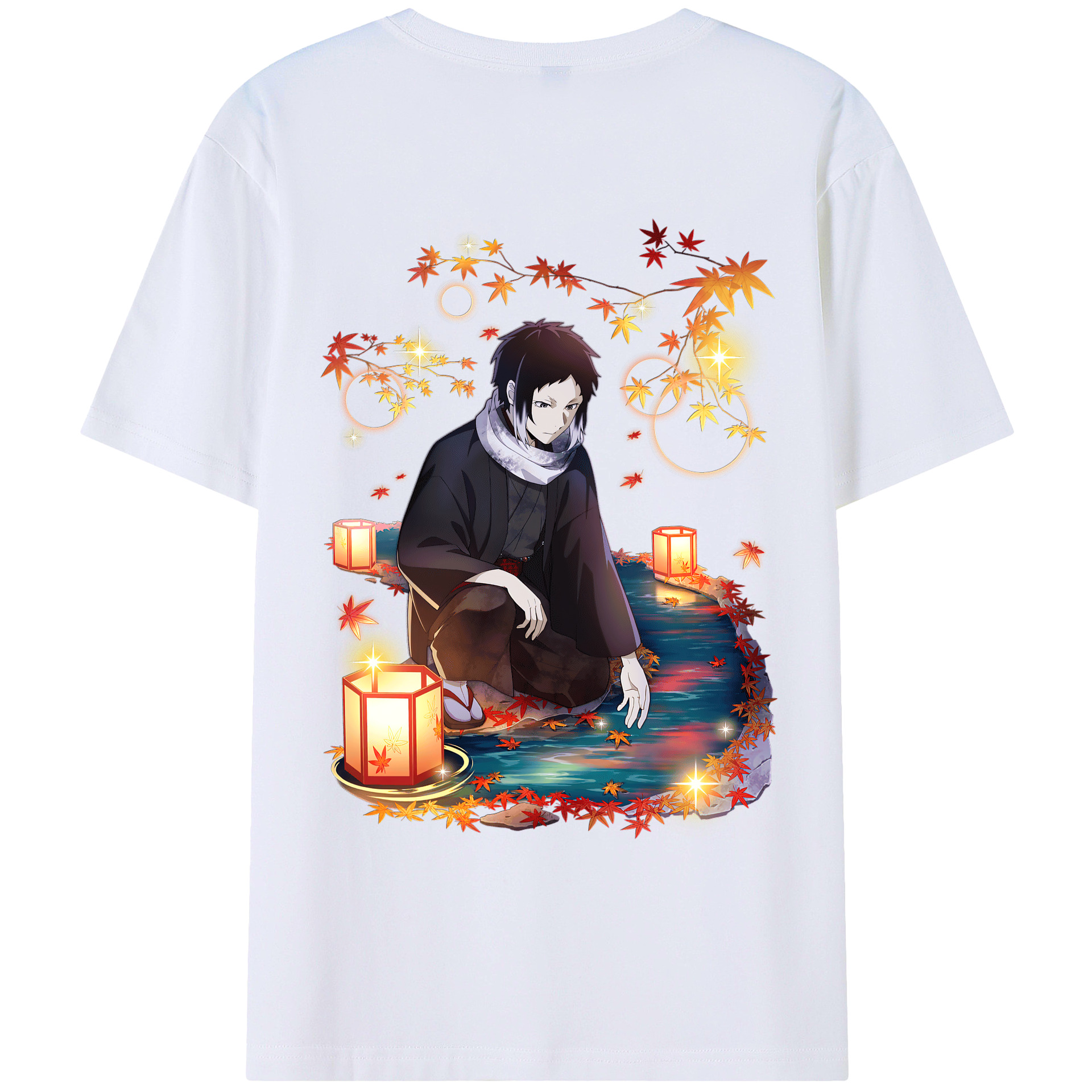 （画像用） 文豪ストレイドッグス Bungo Stray Dogs レディース半袖Tシャツ(バックプリント)