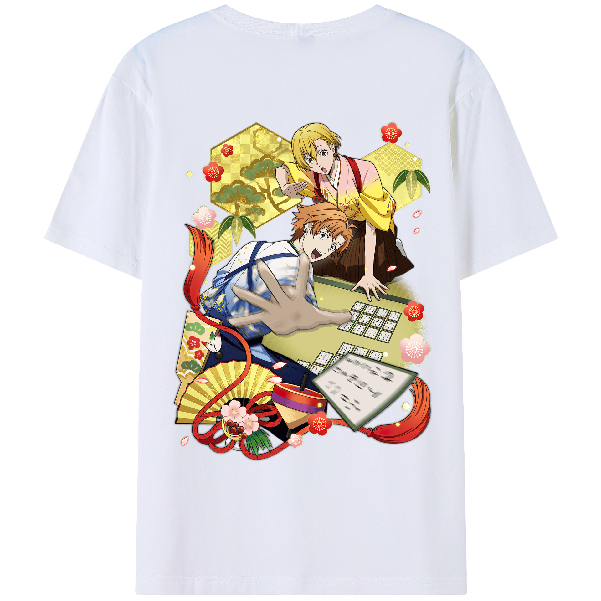 （画像用） 文豪ストレイドッグス Bungo Stray Dogs レディース半袖Tシャツ(バックプリント)