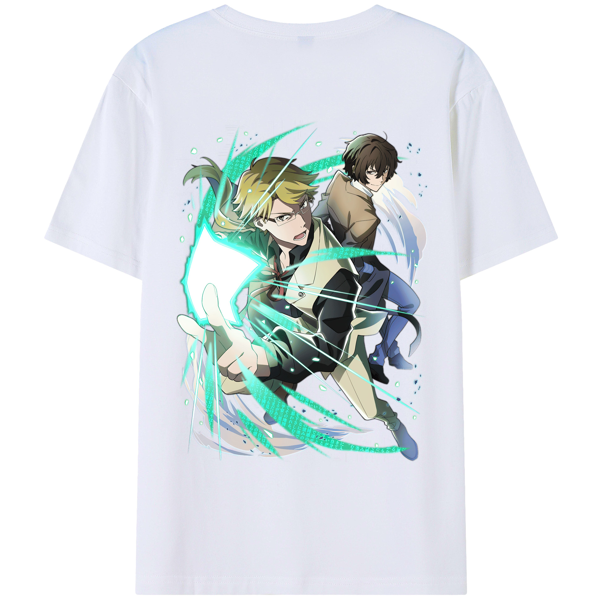 （画像用） 文豪ストレイドッグス Bungo Stray Dogs レディース半袖Tシャツ(バックプリント)