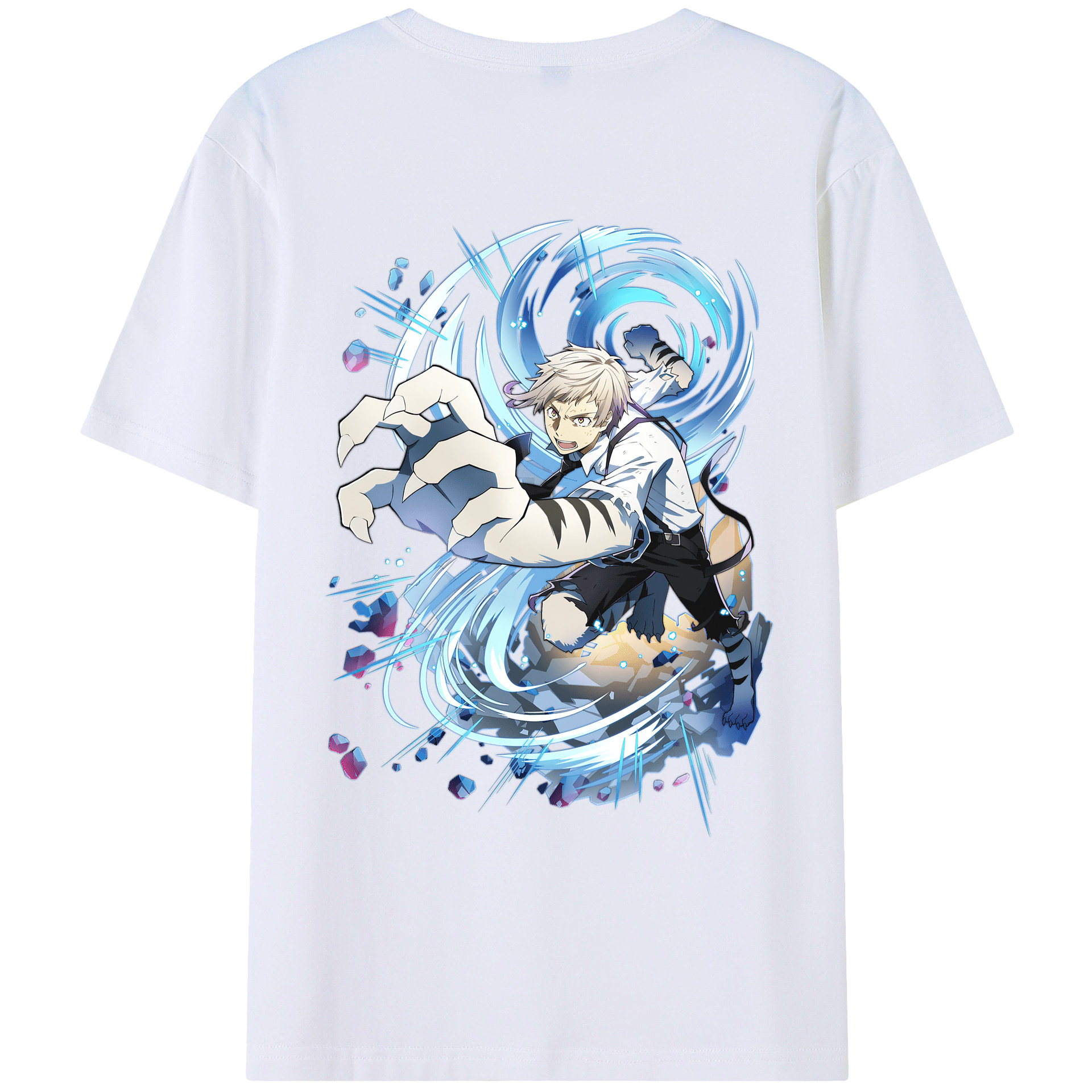 （画像用） 文豪ストレイドッグス Bungo Stray Dogs レディース半袖Tシャツ(バックプリント)
