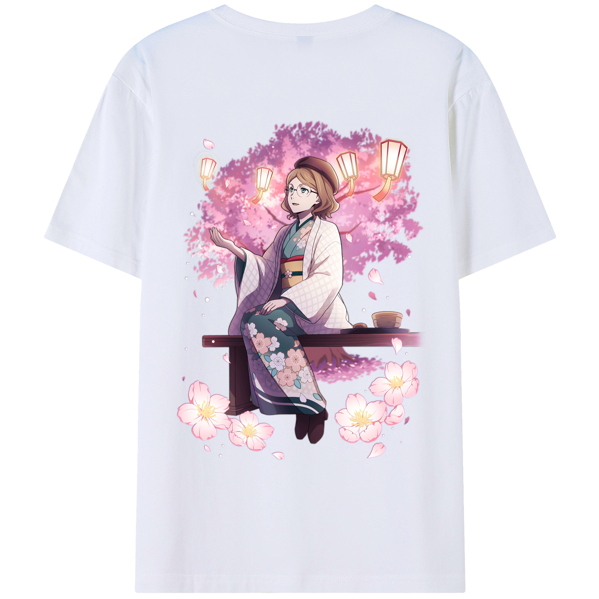 （画像用） 文豪ストレイドッグス Bungo Stray Dogs レディース半袖Tシャツ(バックプリント)