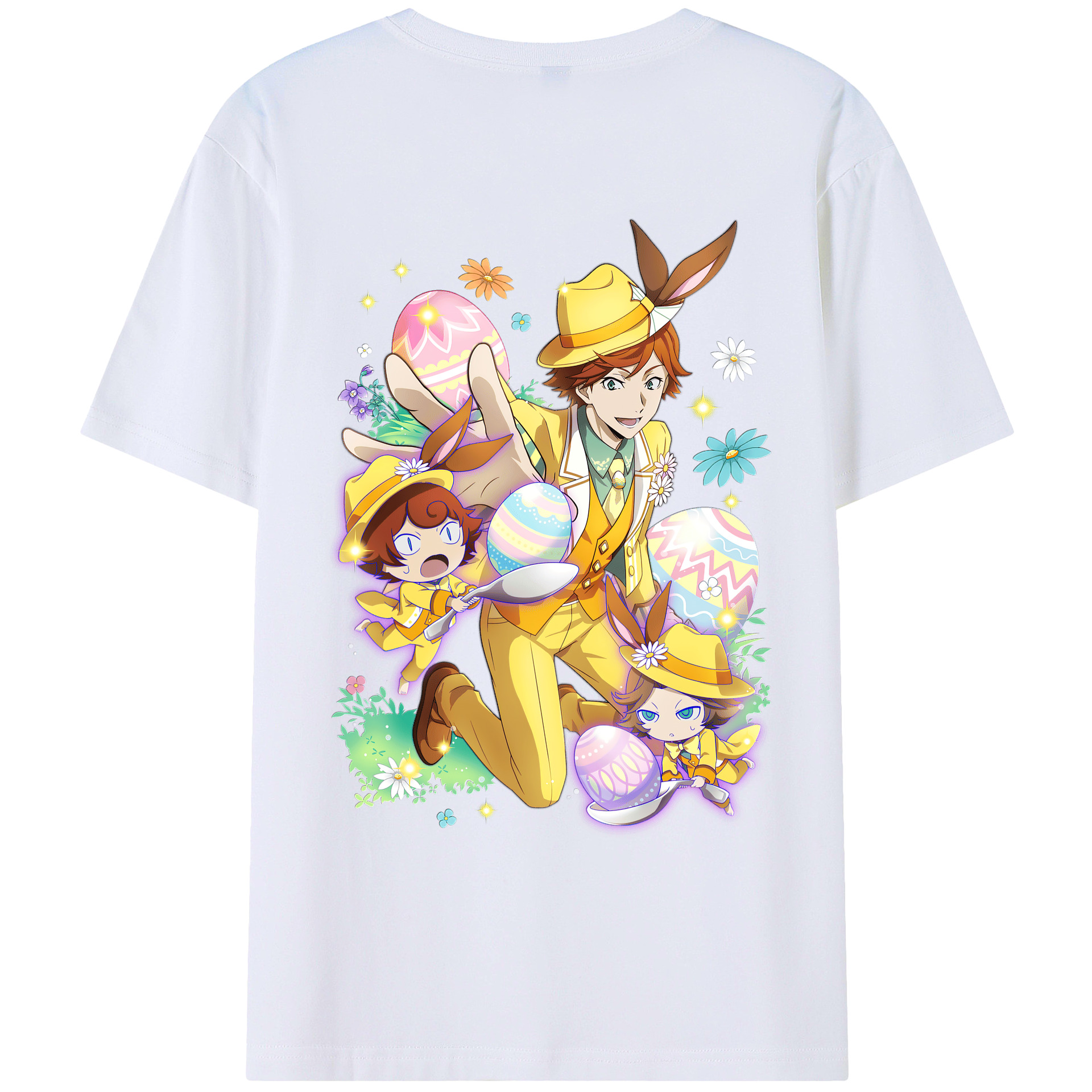 （画像用） 文豪ストレイドッグス Bungo Stray Dogs レディース半袖Tシャツ(バックプリント)