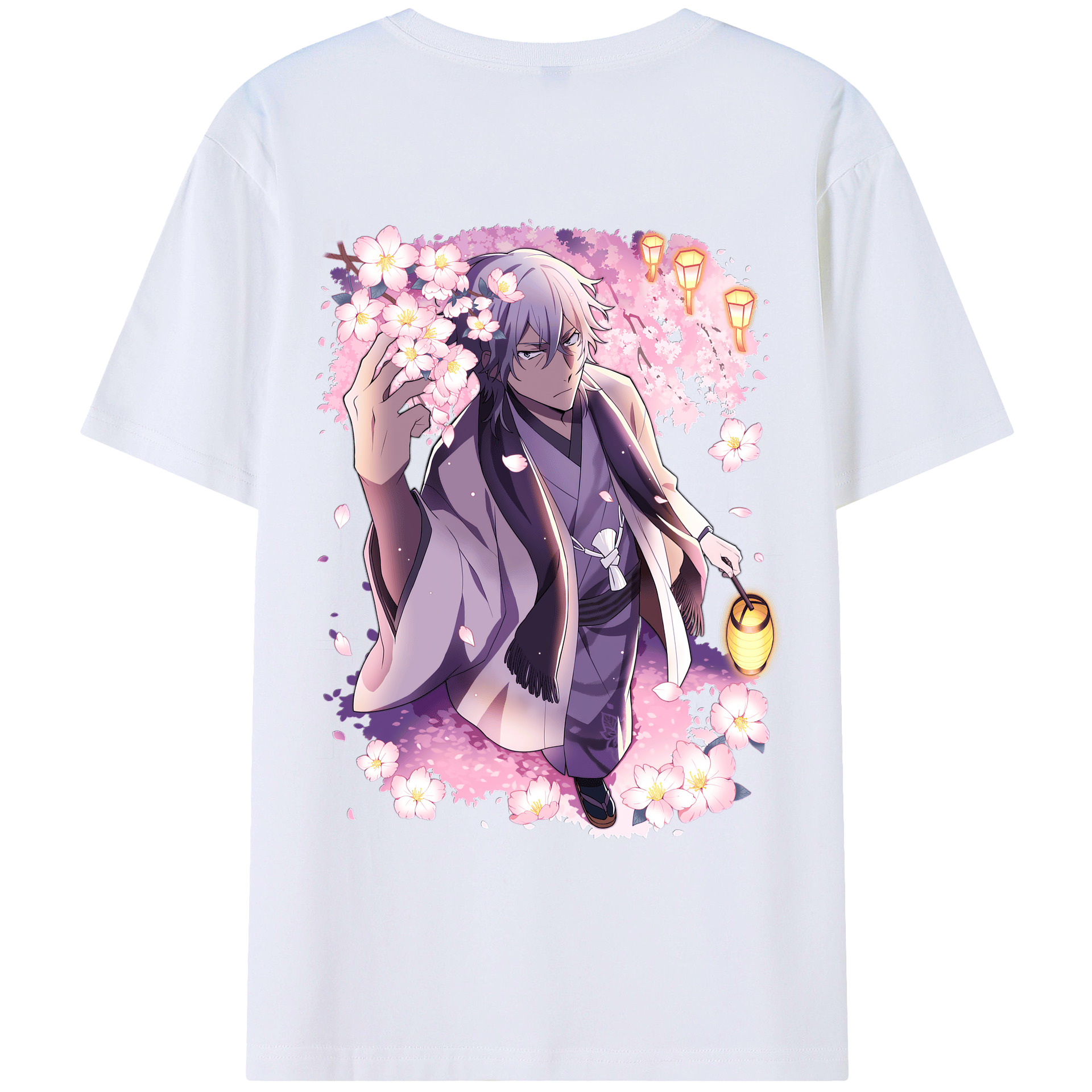 （画像用） 文豪ストレイドッグス Bungo Stray Dogs レディース半袖Tシャツ(バックプリント)