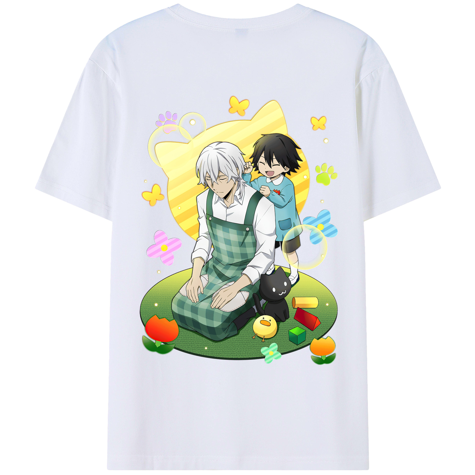 （画像用） 文豪ストレイドッグス Bungo Stray Dogs レディース半袖Tシャツ(バックプリント)