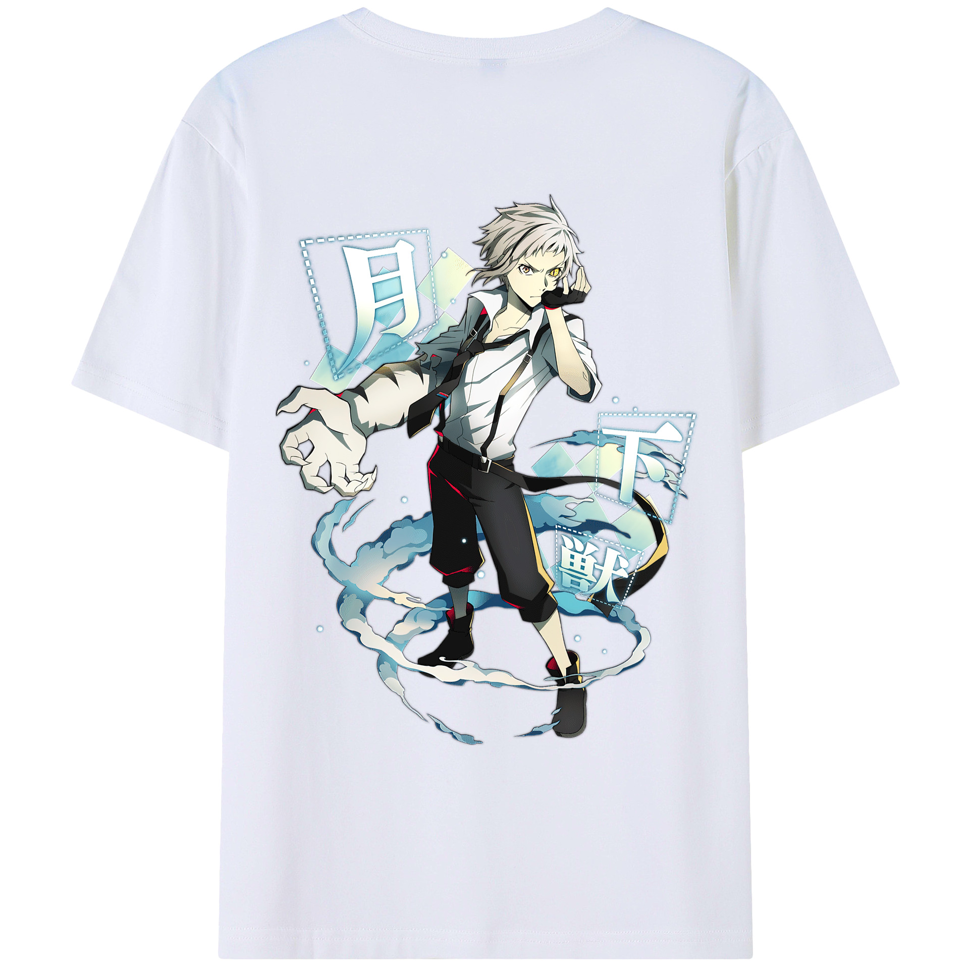 （画像用） 文豪ストレイドッグス Bungo Stray Dogs レディース半袖Tシャツ(バックプリント)