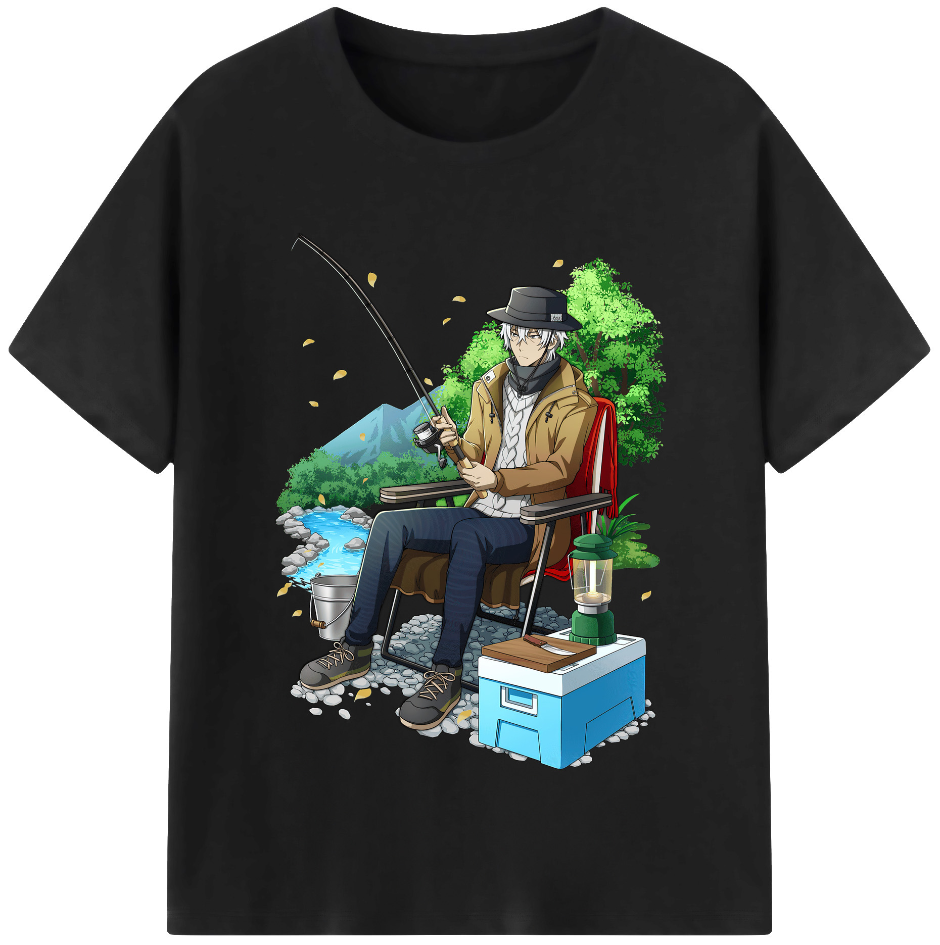 （画像用） 文豪ストレイドッグス Bungo Stray Dogs レディースカジュアルプリントTシャツ（綿100％）