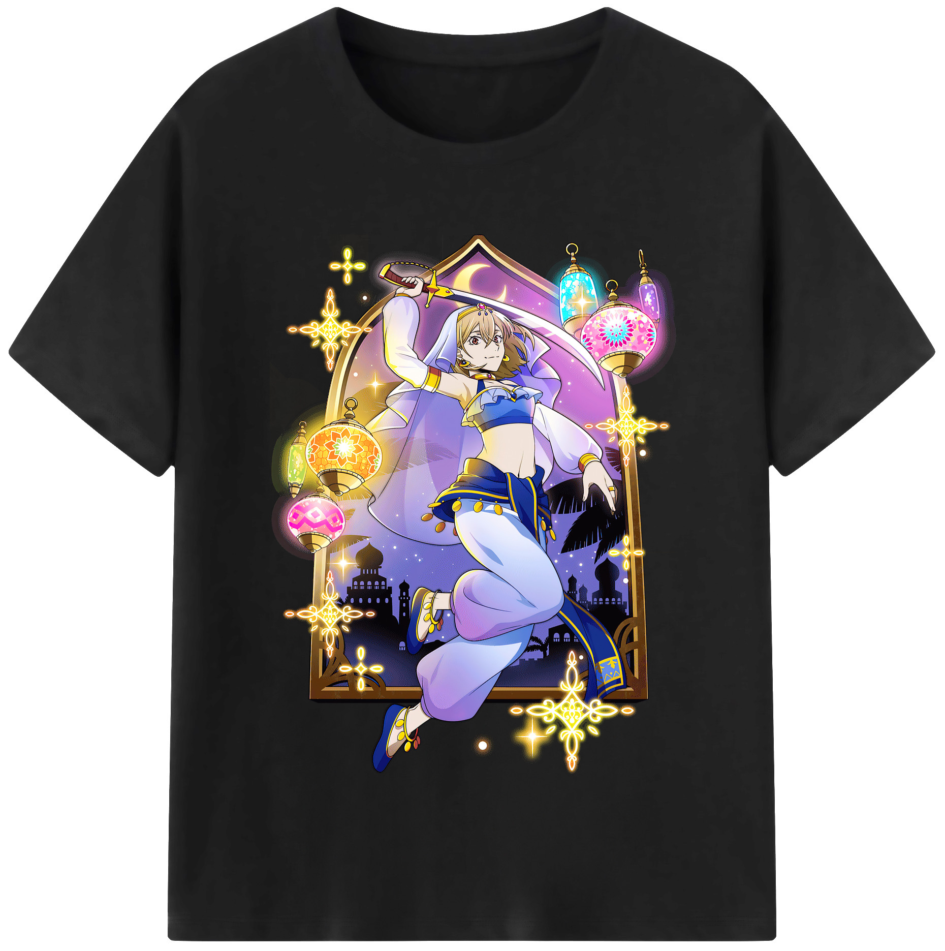 （画像用） 文豪ストレイドッグス Bungo Stray Dogs レディースカジュアルプリントTシャツ（綿100％）