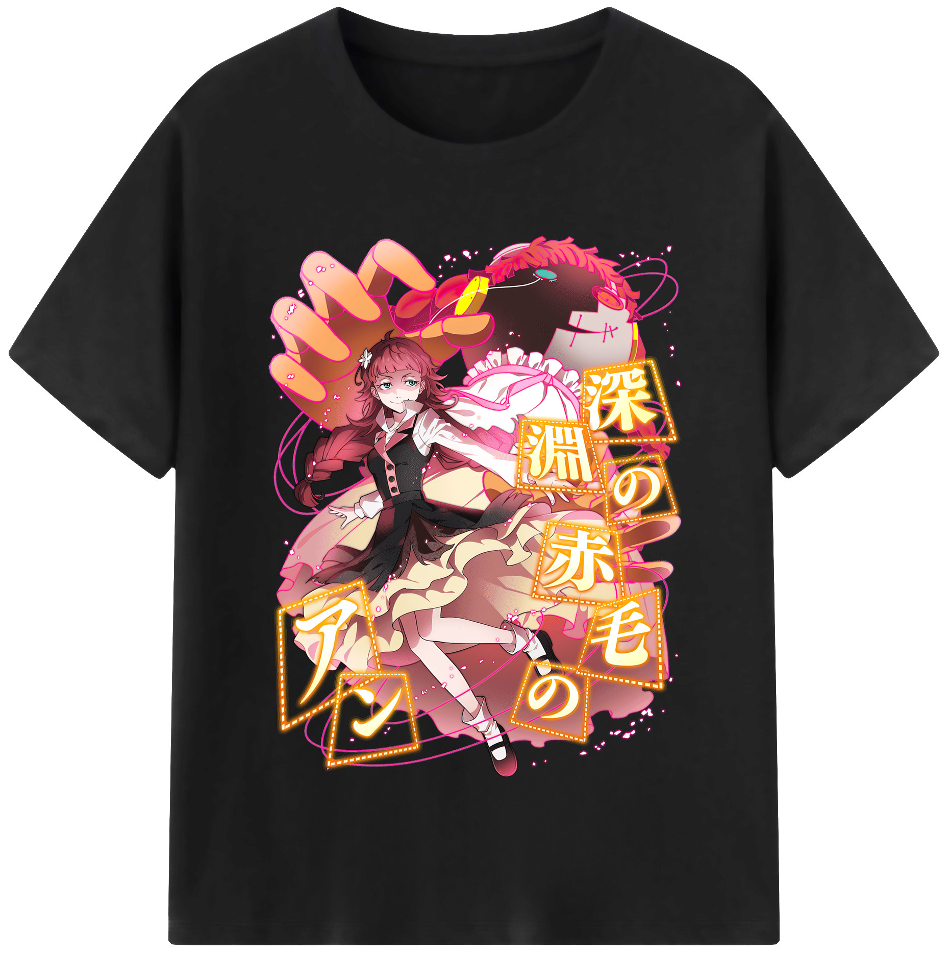 （画像用） 文豪ストレイドッグス Bungo Stray Dogs レディースカジュアルプリントTシャツ（綿100％）