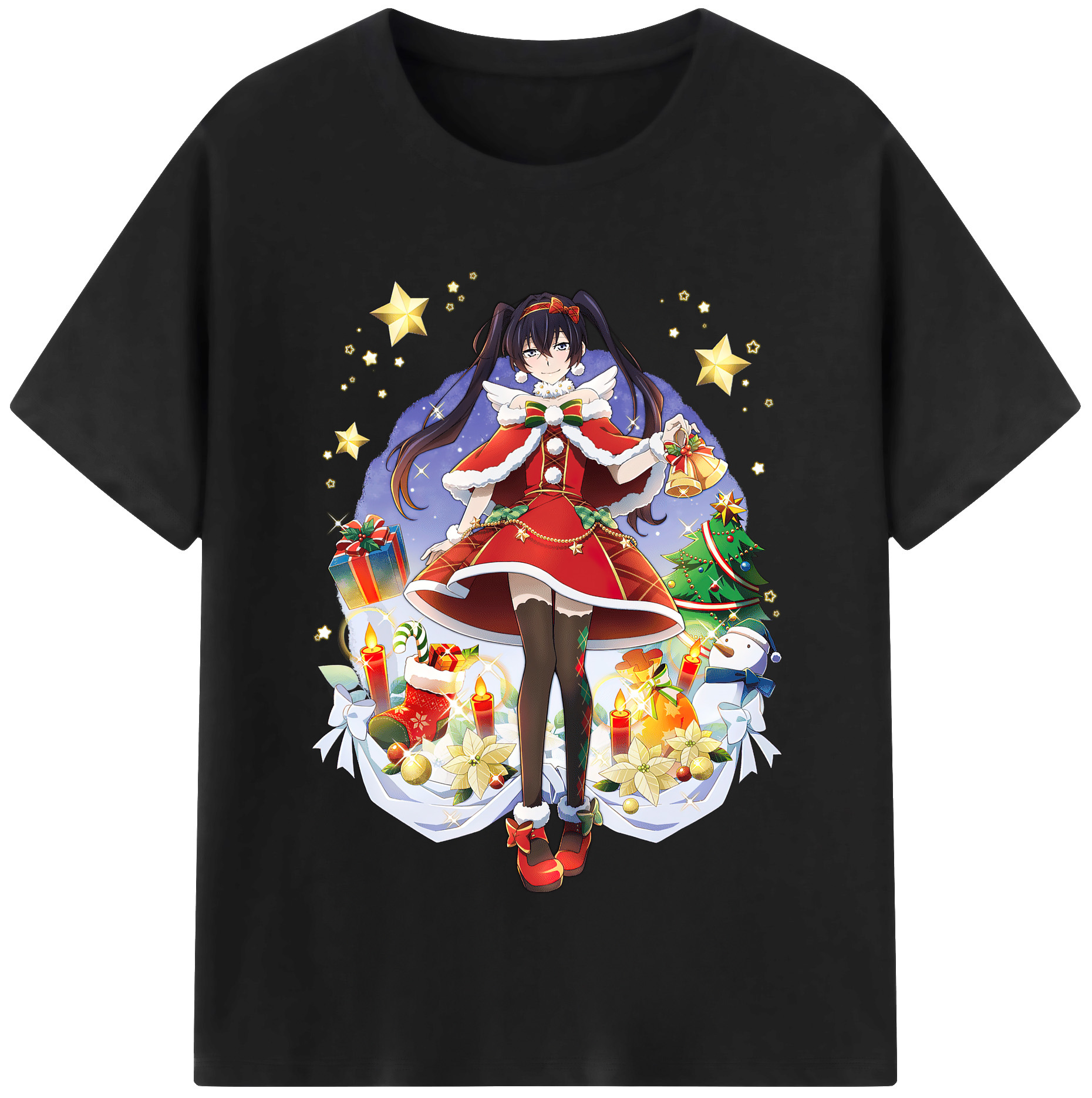 （画像用） 文豪ストレイドッグス Bungo Stray Dogs レディースカジュアルプリントTシャツ（綿100％）
