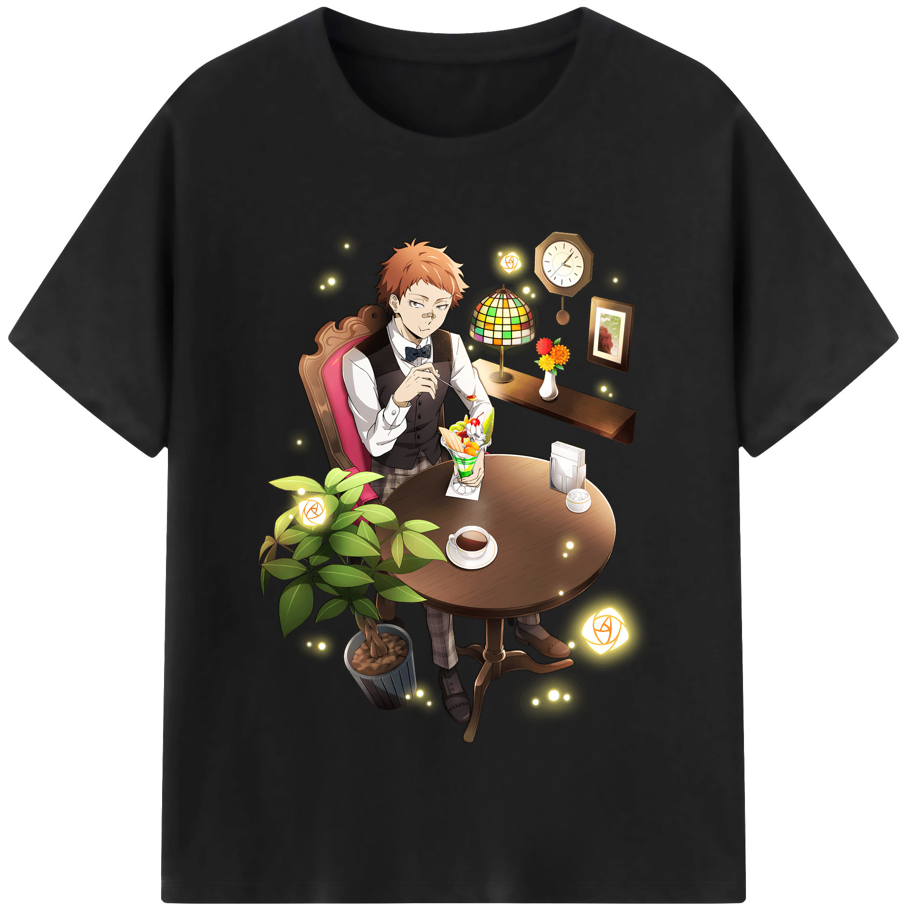 （画像用） 文豪ストレイドッグス Bungo Stray Dogs レディースカジュアルプリントTシャツ（綿100％）