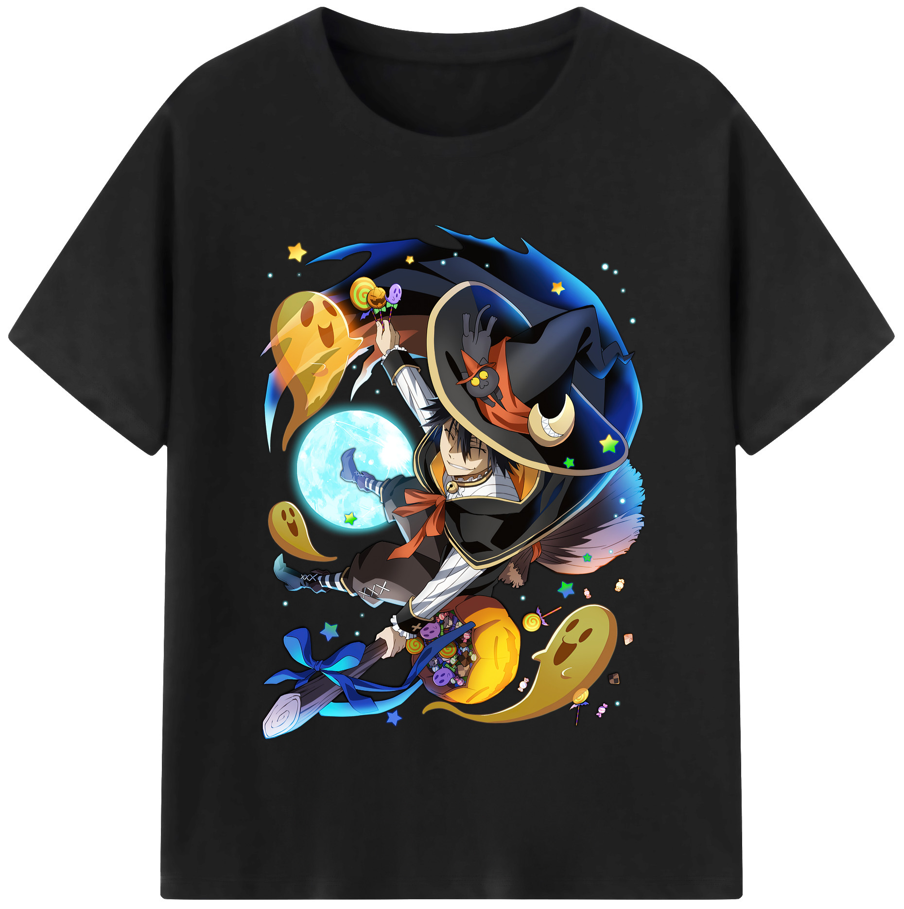 （画像用） 文豪ストレイドッグス Bungo Stray Dogs レディースカジュアルプリントTシャツ（綿100％）