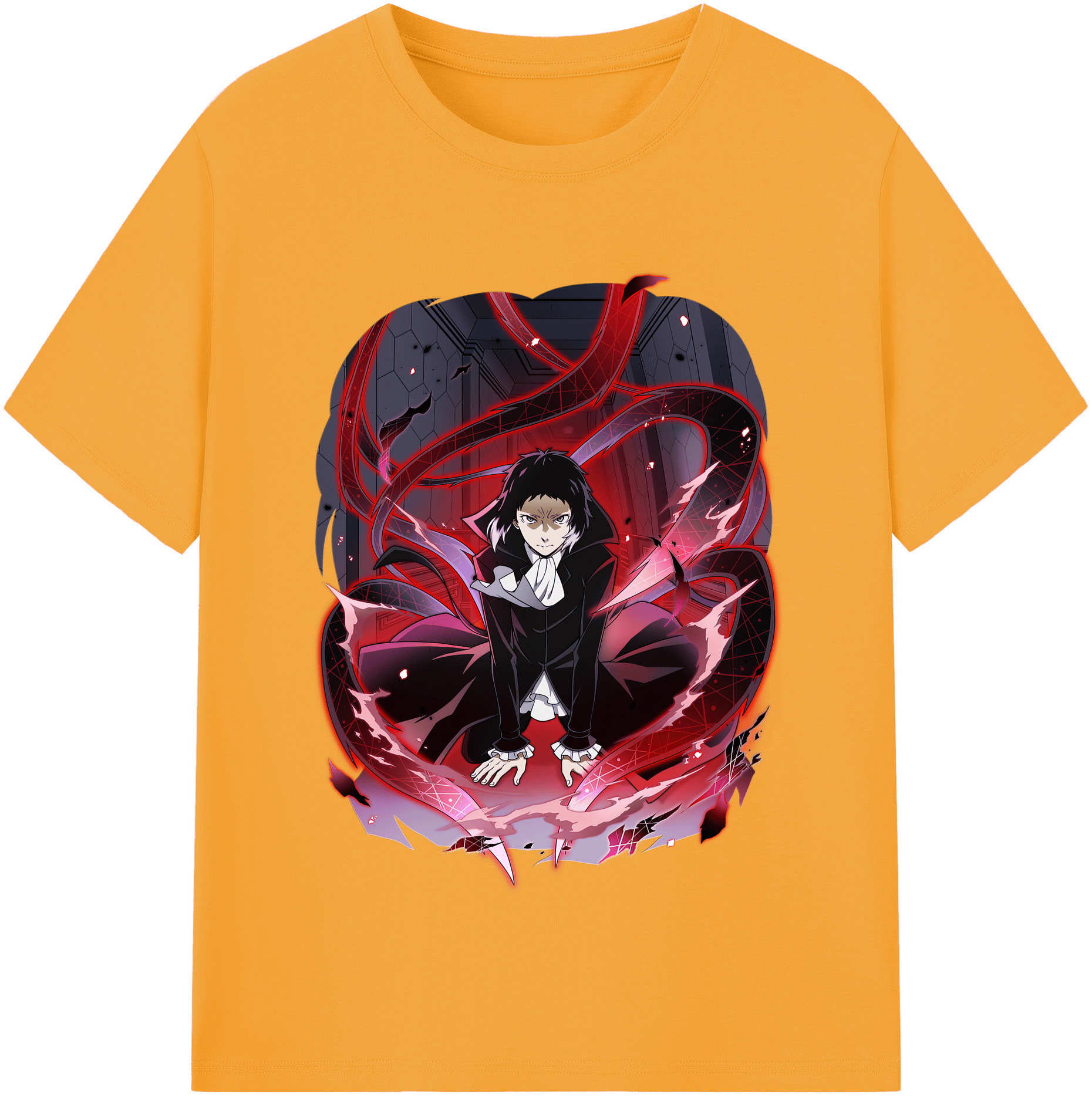 （画像用） 文豪ストレイドッグス Bungo Stray Dogs レディースカジュアルプリントTシャツ（綿100％）