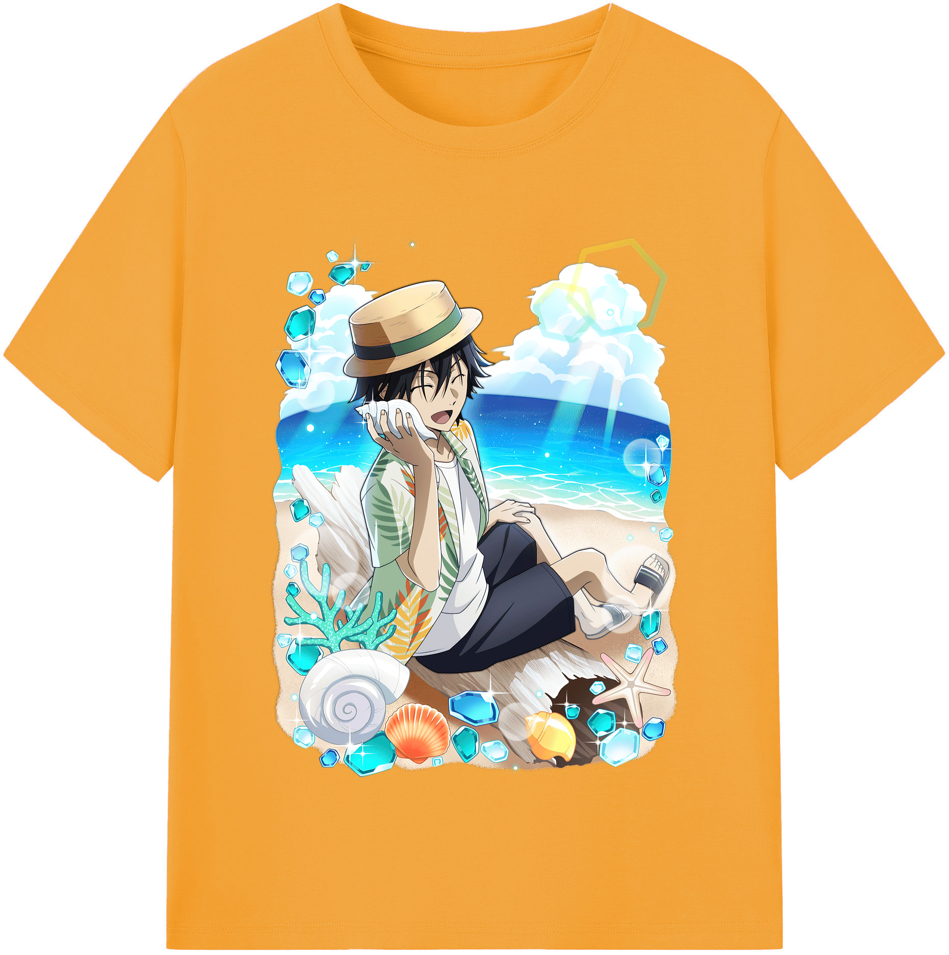 （画像用） 文豪ストレイドッグス Bungo Stray Dogs レディースカジュアルプリントTシャツ（綿100％）