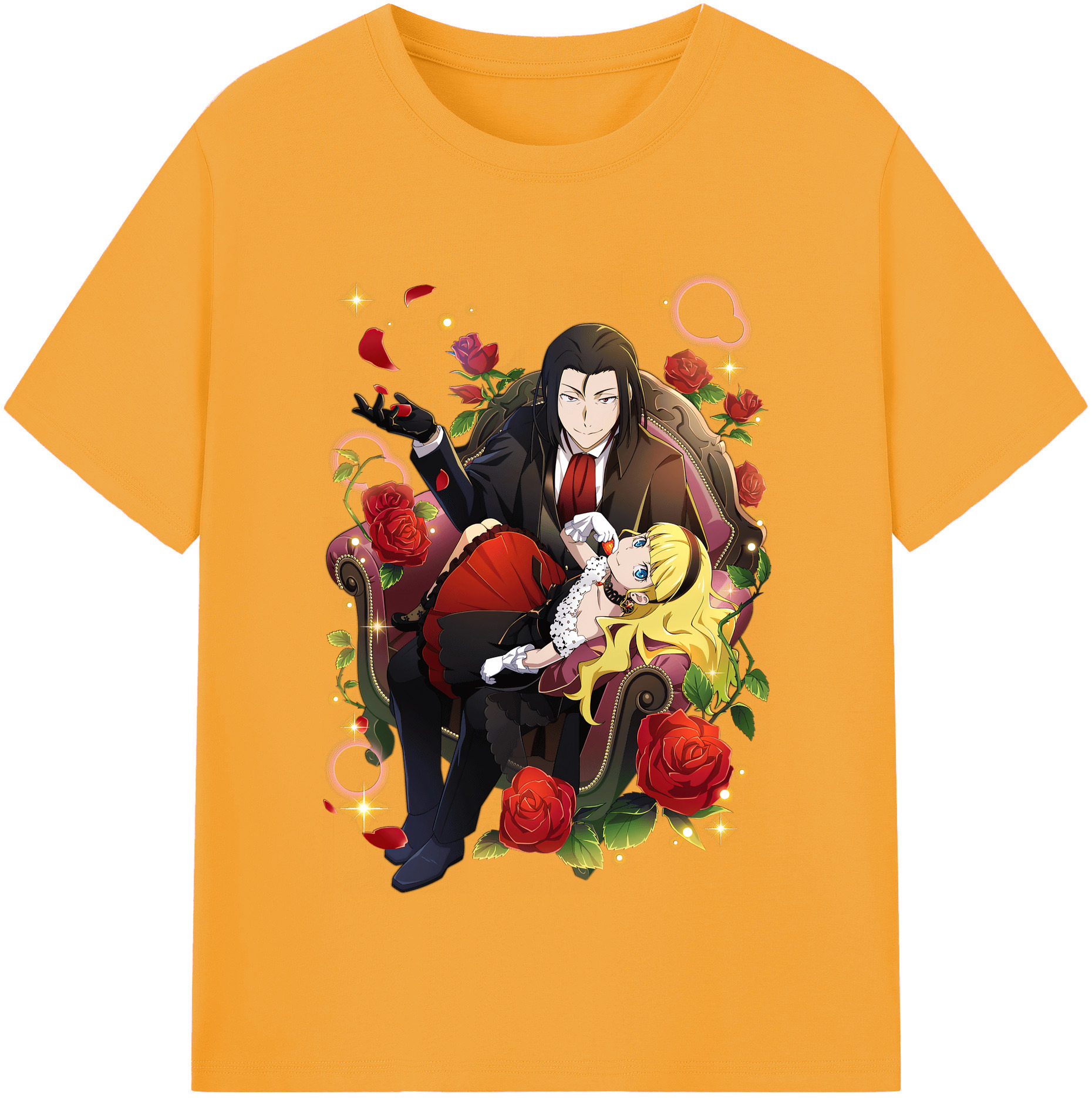 （画像用） 文豪ストレイドッグス Bungo Stray Dogs レディースカジュアルプリントTシャツ（綿100％）