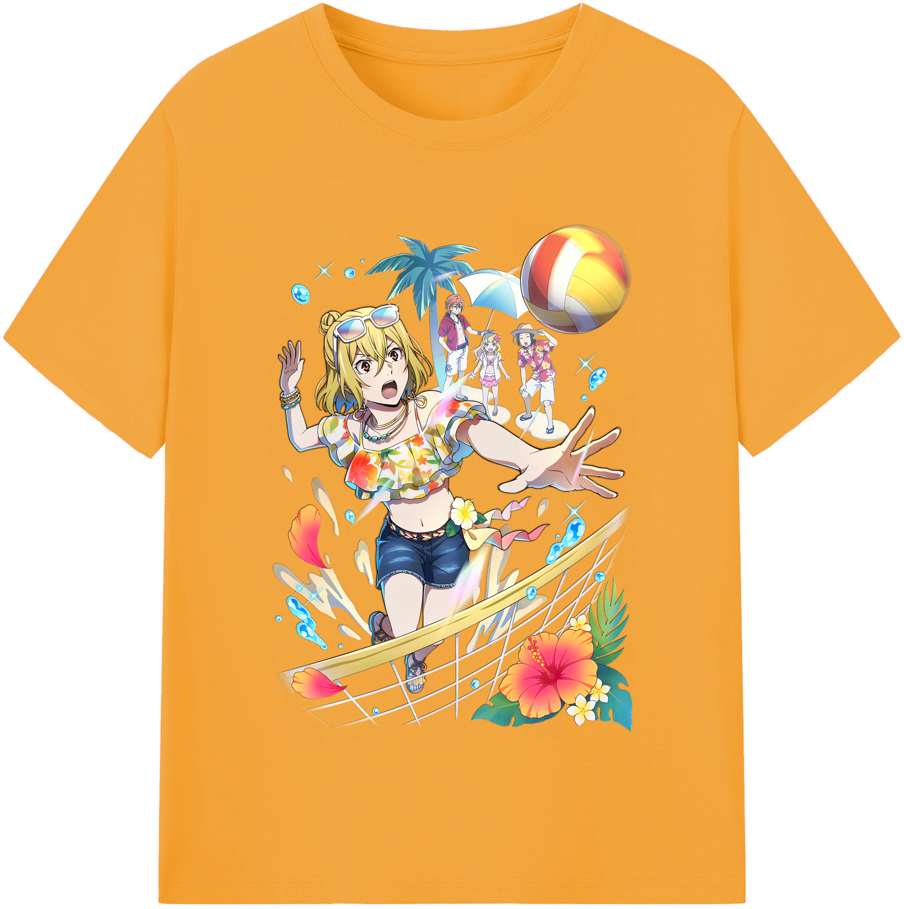 （画像用） 文豪ストレイドッグス Bungo Stray Dogs レディースカジュアルプリントTシャツ（綿100％）