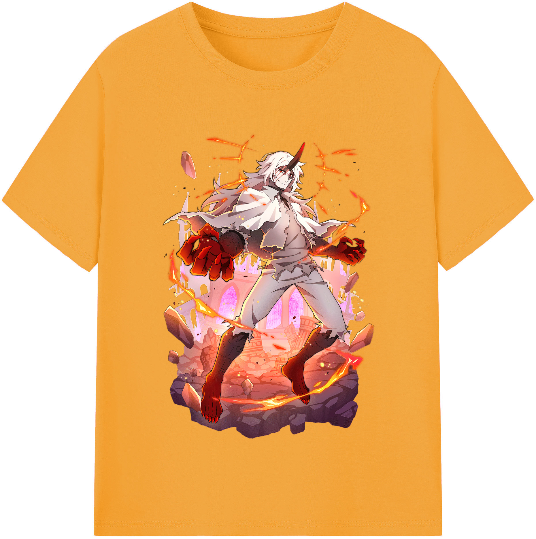 （画像用） 文豪ストレイドッグス Bungo Stray Dogs レディースカジュアルプリントTシャツ（綿100％）