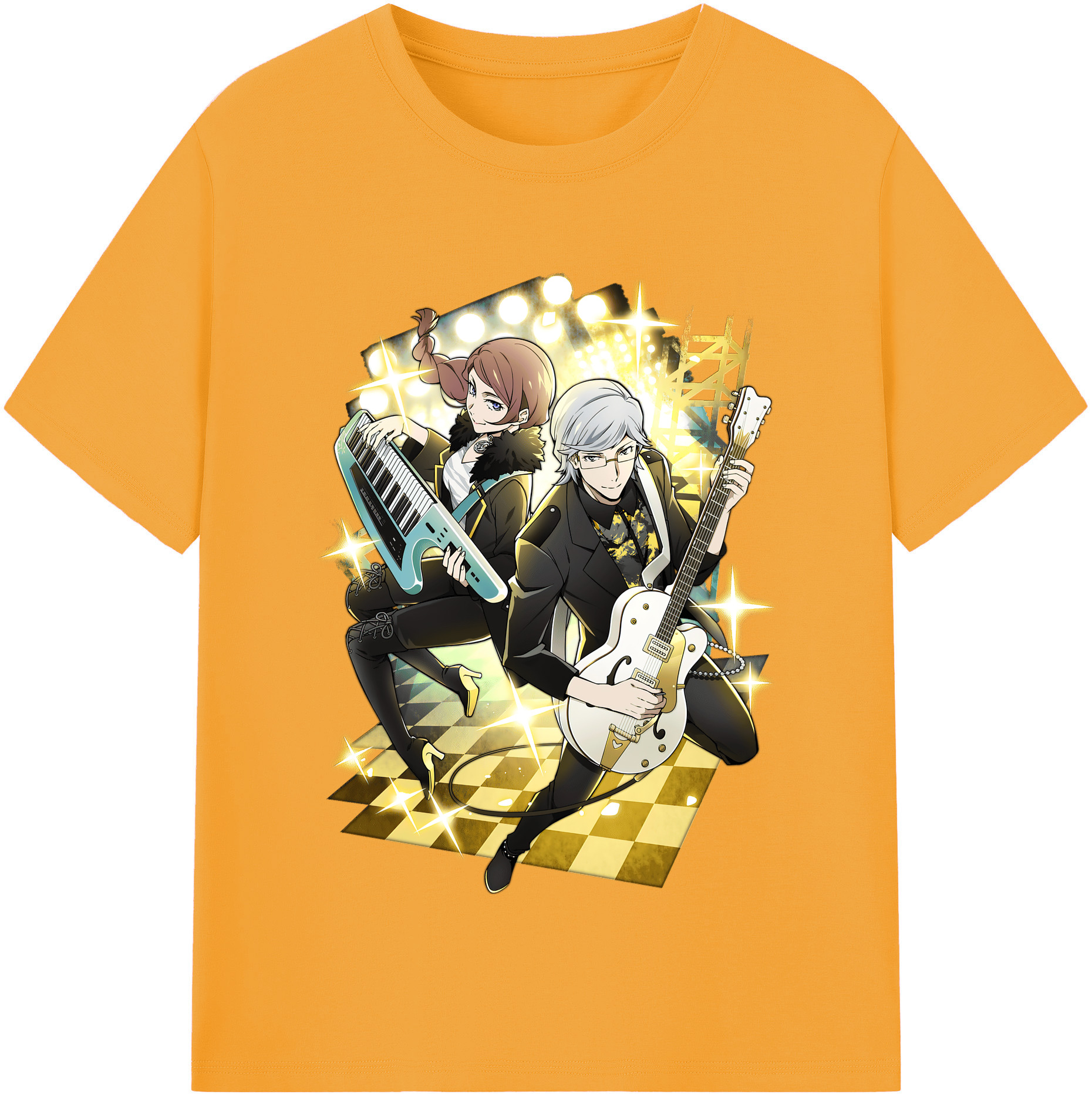 （画像用） 文豪ストレイドッグス Bungo Stray Dogs レディースカジュアルプリントTシャツ（綿100％）