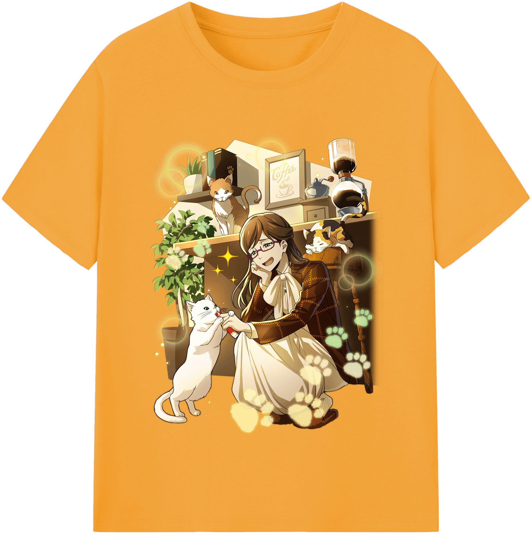 （画像用） 文豪ストレイドッグス Bungo Stray Dogs レディースカジュアルプリントTシャツ（綿100％）
