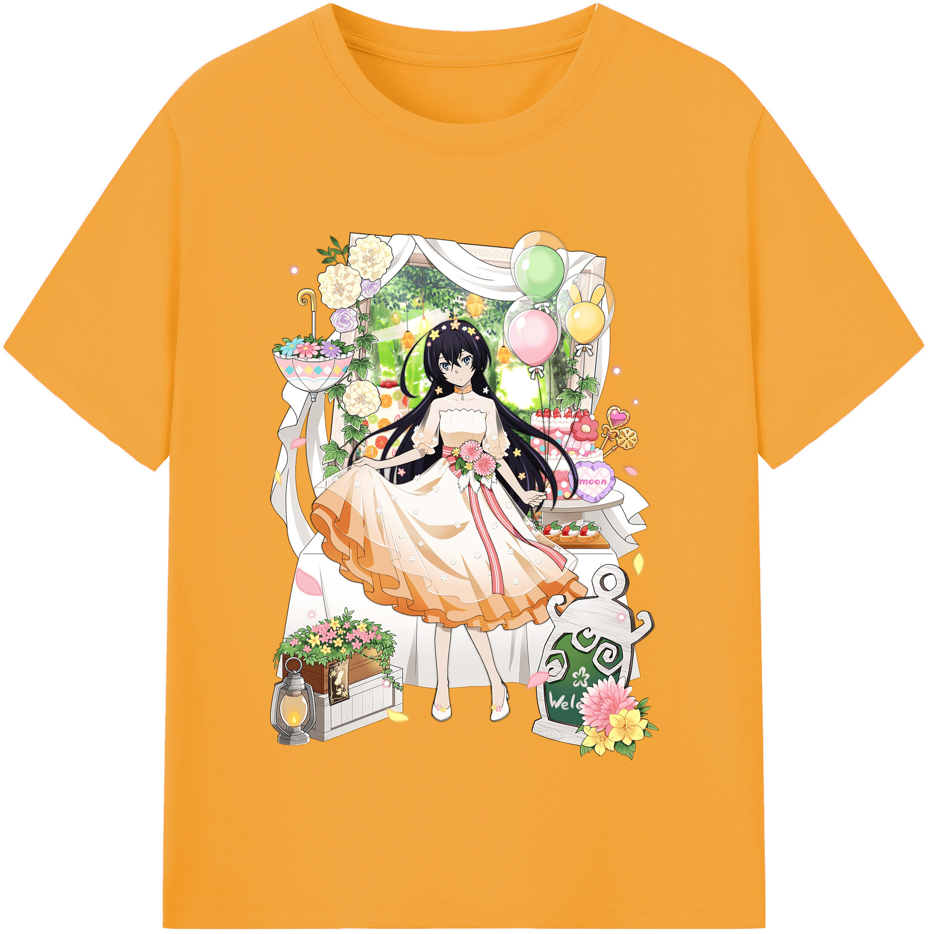 （画像用） 文豪ストレイドッグス Bungo Stray Dogs レディースカジュアルプリントTシャツ（綿100％）