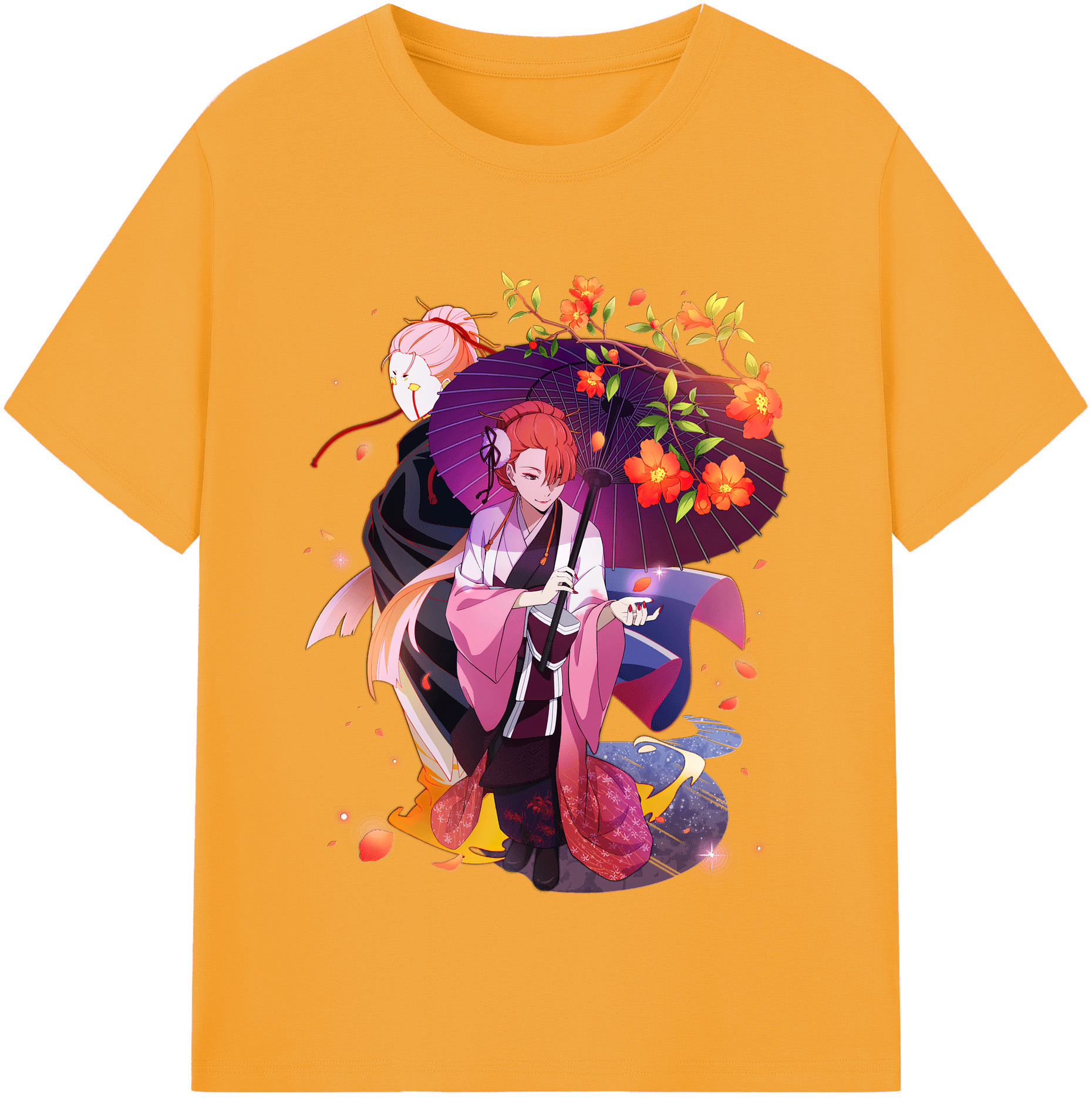 （画像用） 文豪ストレイドッグス Bungo Stray Dogs レディースカジュアルプリントTシャツ（綿100％）