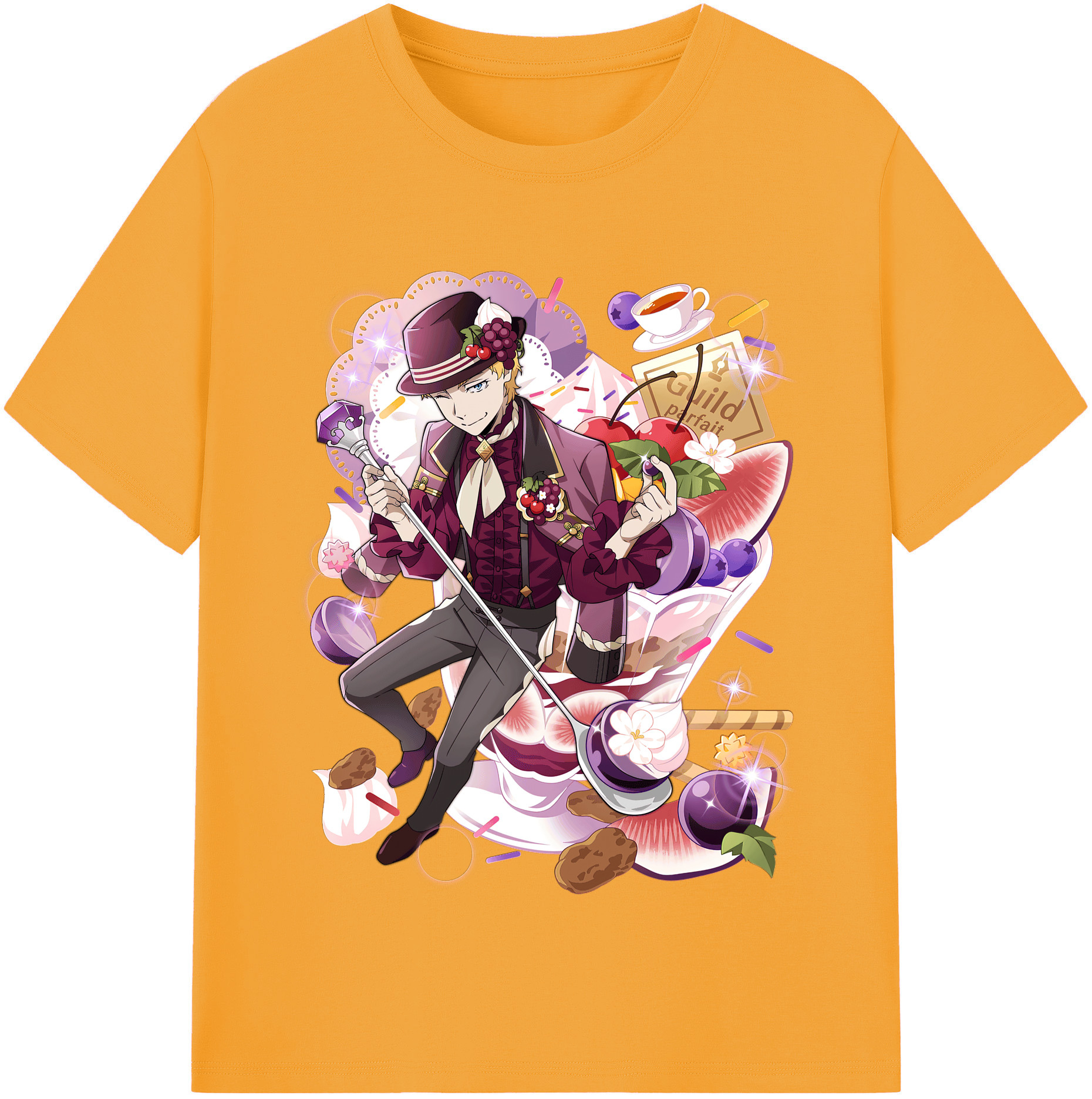 （画像用） 文豪ストレイドッグス Bungo Stray Dogs レディースカジュアルプリントTシャツ（綿100％）