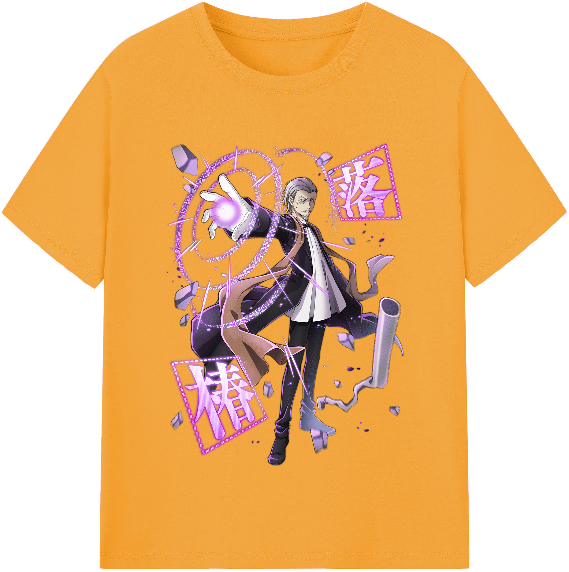 （画像用） 文豪ストレイドッグス Bungo Stray Dogs レディースカジュアルプリントTシャツ（綿100％）