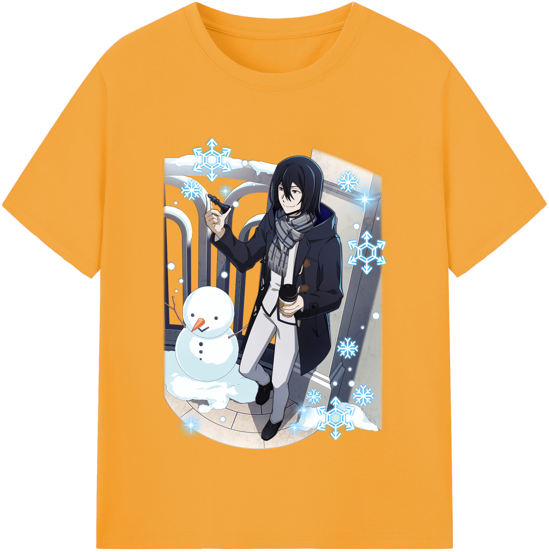 （画像用） 文豪ストレイドッグス Bungo Stray Dogs レディースカジュアルプリントTシャツ（綿100％）