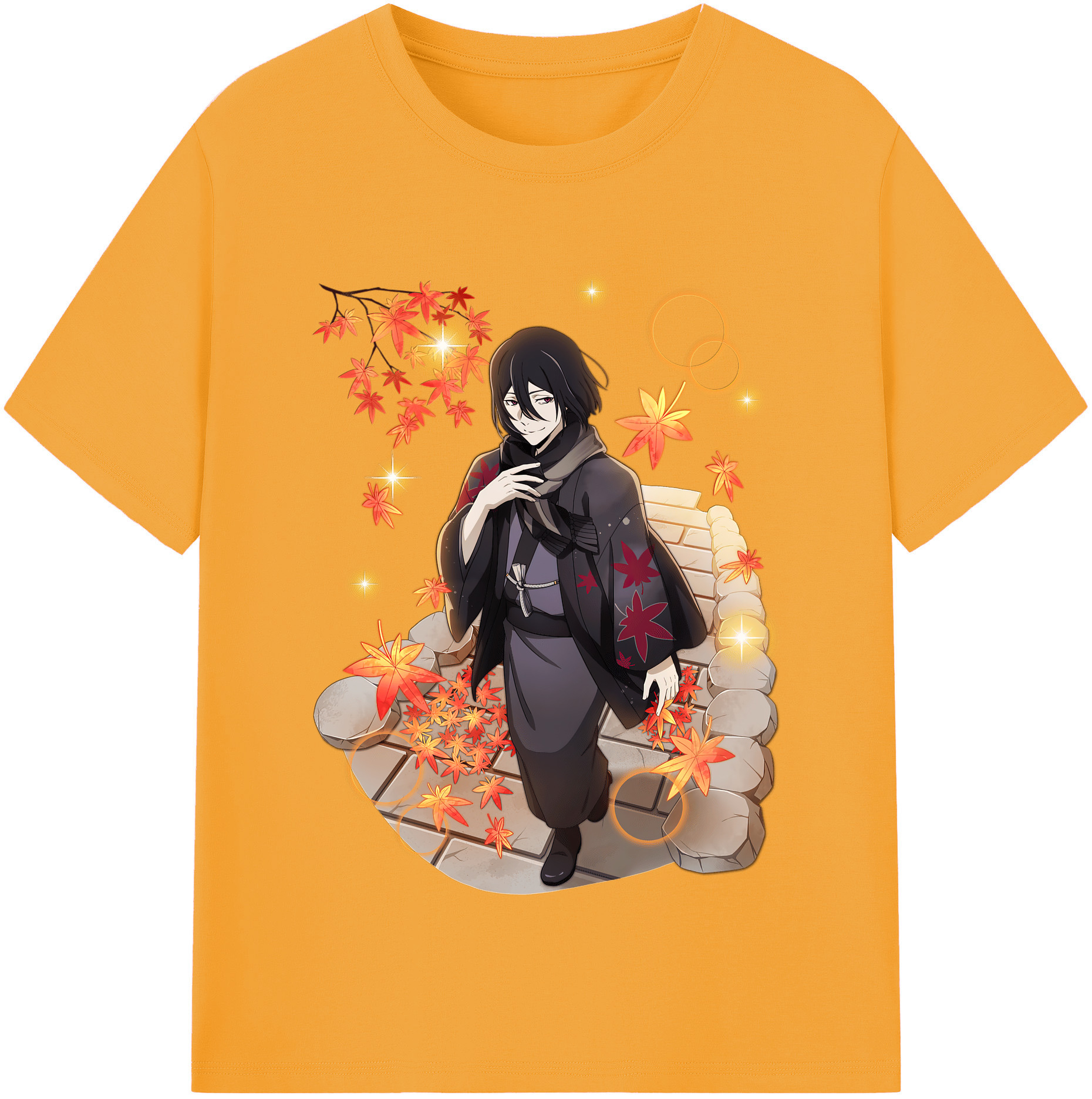 （画像用） 文豪ストレイドッグス Bungo Stray Dogs レディースカジュアルプリントTシャツ（綿100％）