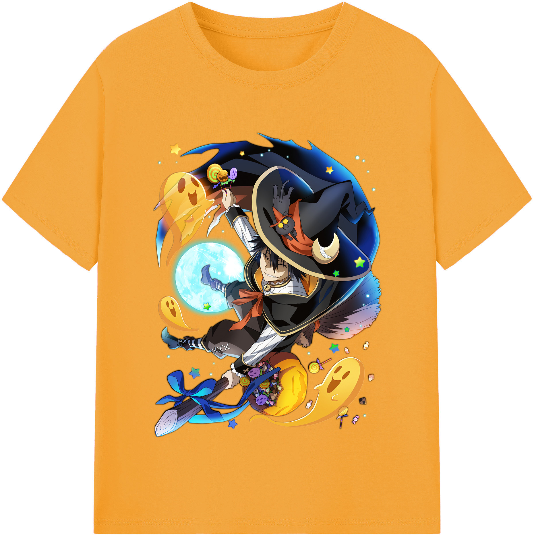 （画像用） 文豪ストレイドッグス Bungo Stray Dogs レディースカジュアルプリントTシャツ（綿100％）
