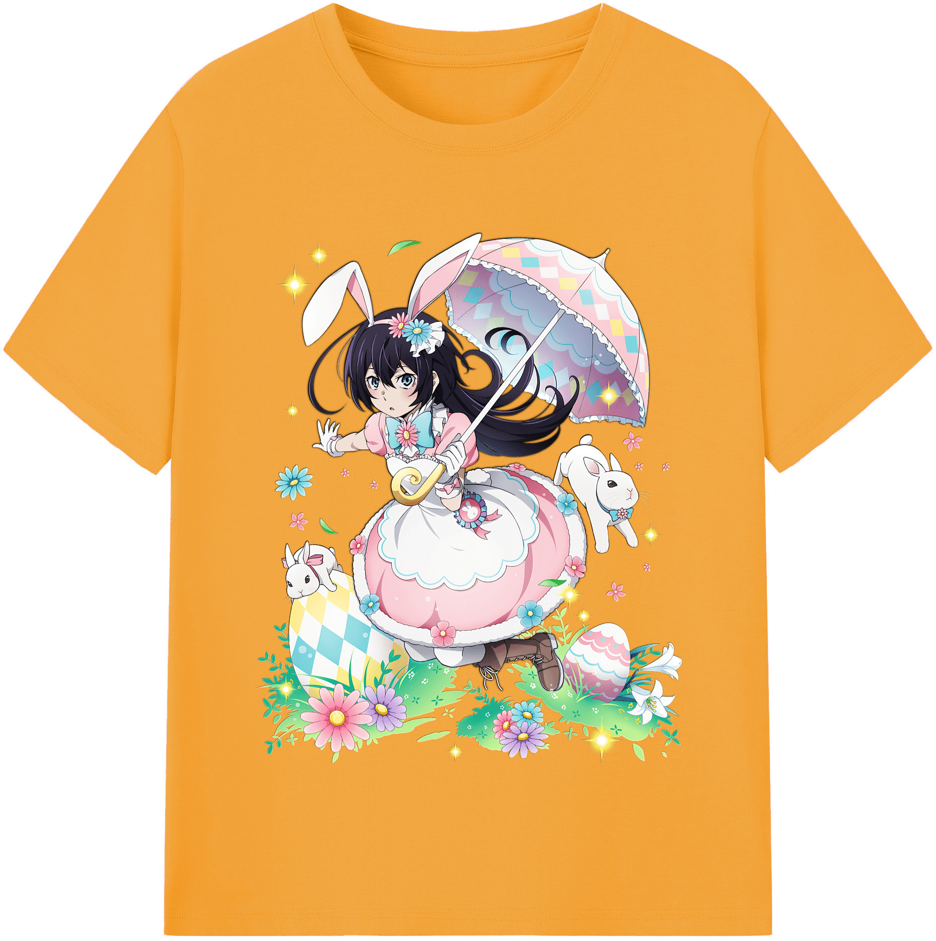 （画像用） 文豪ストレイドッグス Bungo Stray Dogs レディースカジュアルプリントTシャツ（綿100％）