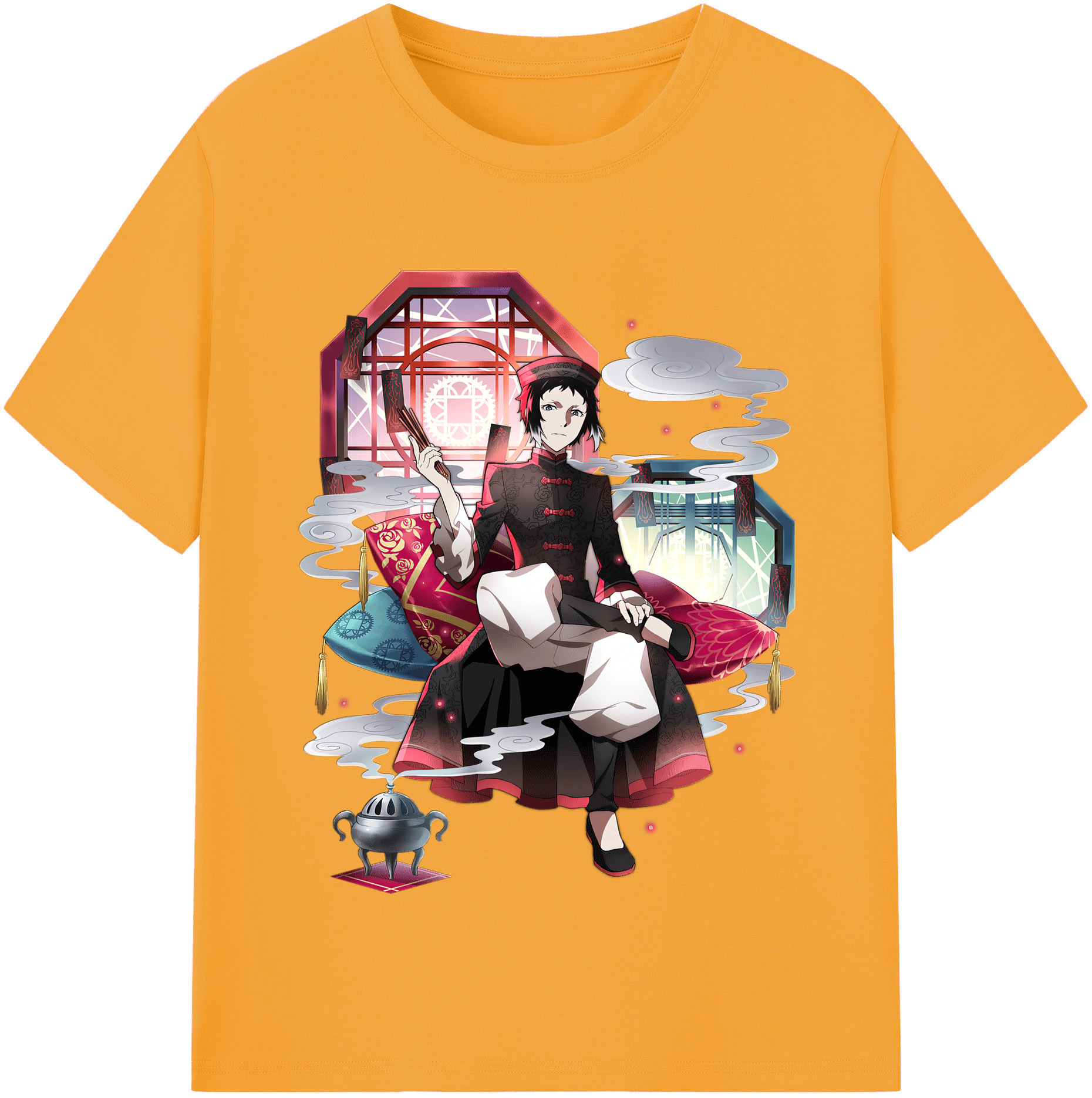 （画像用） 文豪ストレイドッグス Bungo Stray Dogs レディースカジュアルプリントTシャツ（綿100％）