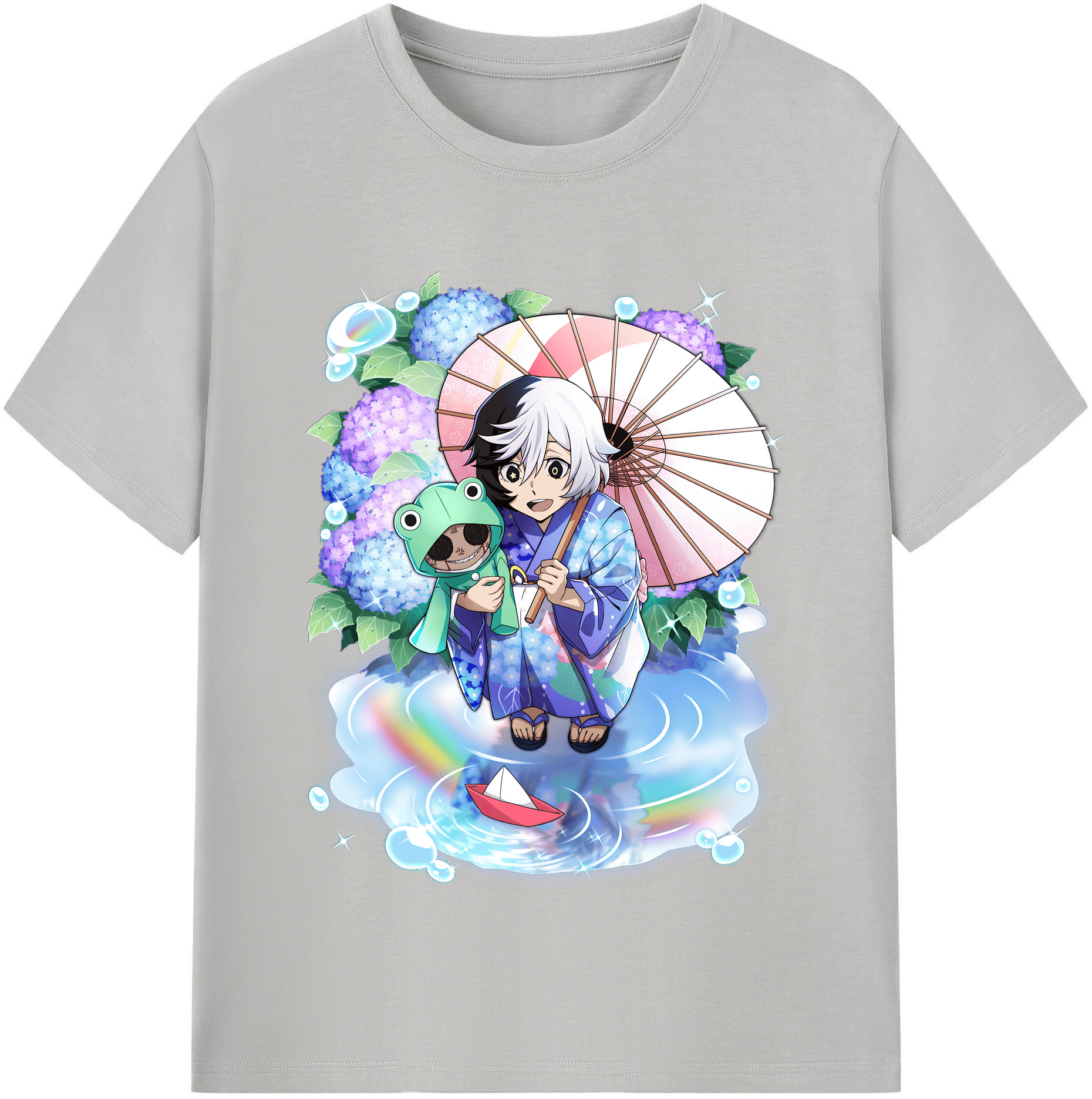 （画像用） 文豪ストレイドッグス Bungo Stray Dogs レディースカジュアルプリントTシャツ（綿100％）