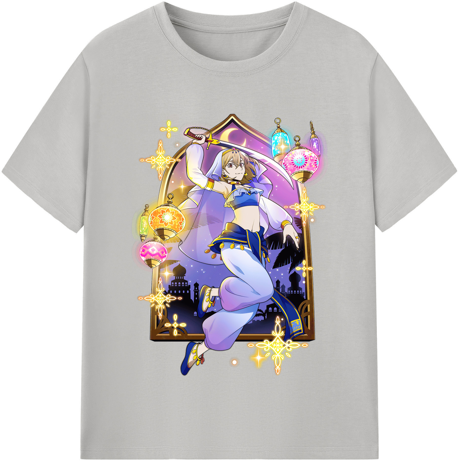 （画像用） 文豪ストレイドッグス Bungo Stray Dogs レディースカジュアルプリントTシャツ（綿100％）