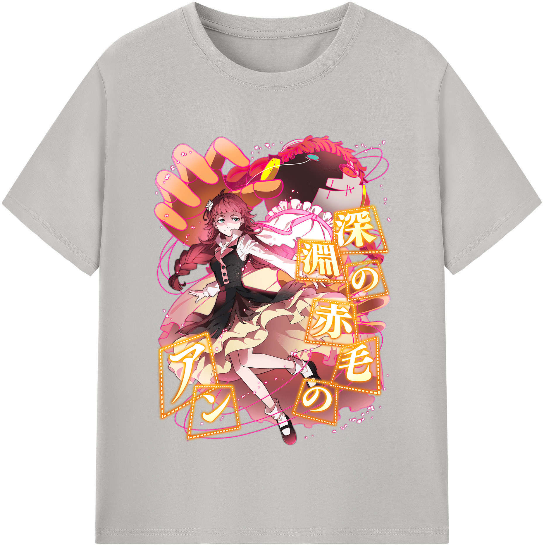 （画像用） 文豪ストレイドッグス Bungo Stray Dogs レディースカジュアルプリントTシャツ（綿100％）