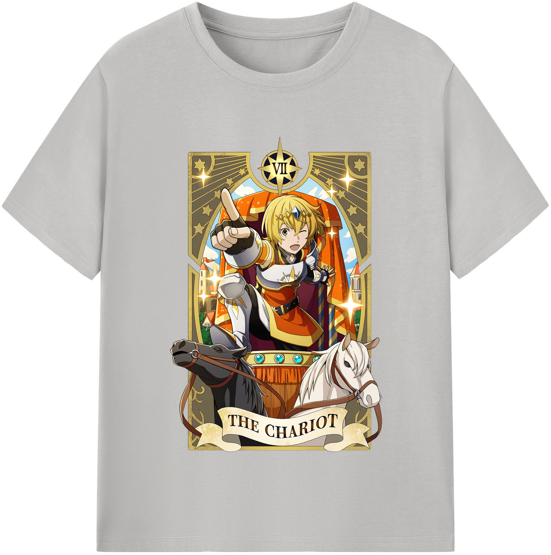 （画像用） 文豪ストレイドッグス Bungo Stray Dogs レディースカジュアルプリントTシャツ（綿100％）